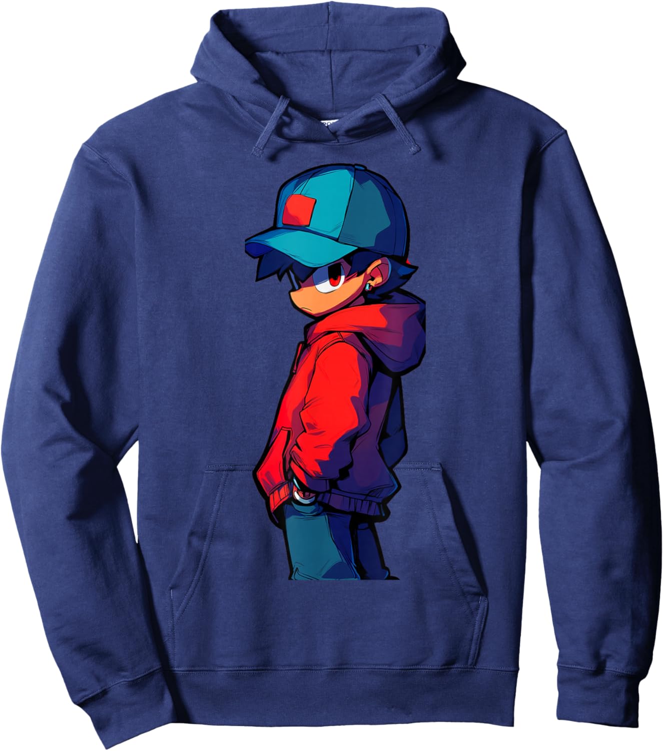 Angry Boyfriend in Battle Mode Hoodie - Hoodie | Navy
