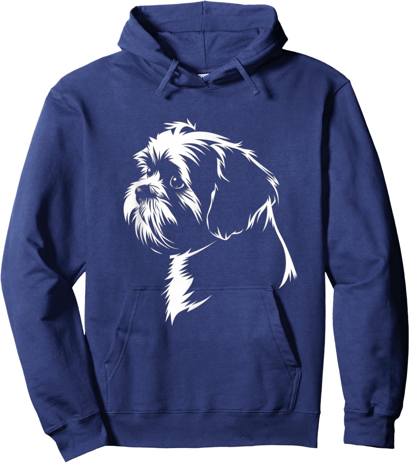 Shih Tzu Dog Hoodie - Hoodie | Navy