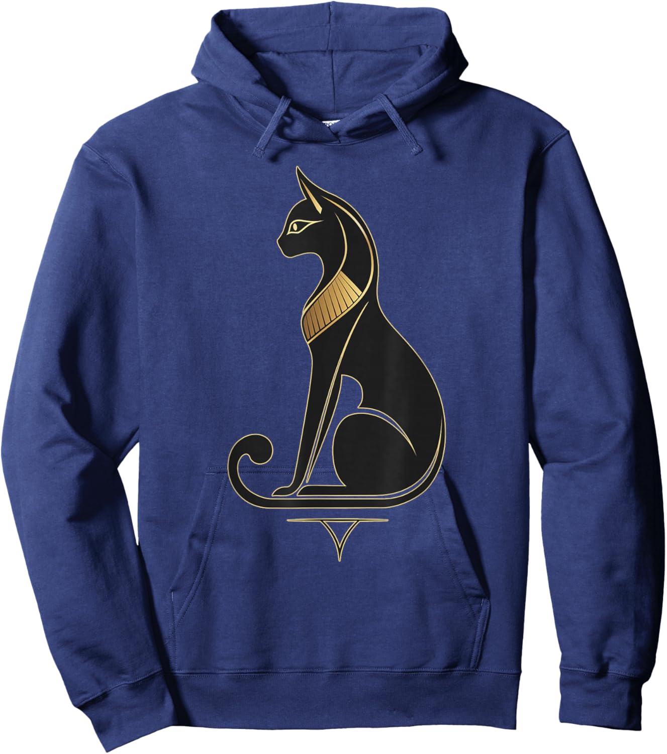 Egyptian Cat Egyptian Ancient Egypt Elegant Cat Hoodie - Hoodie | Navy