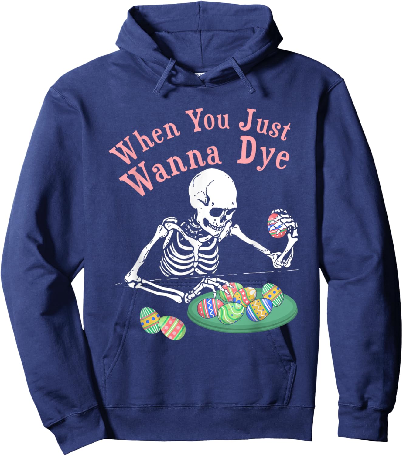T-Shirt Hoodie - Hoodie | Navy