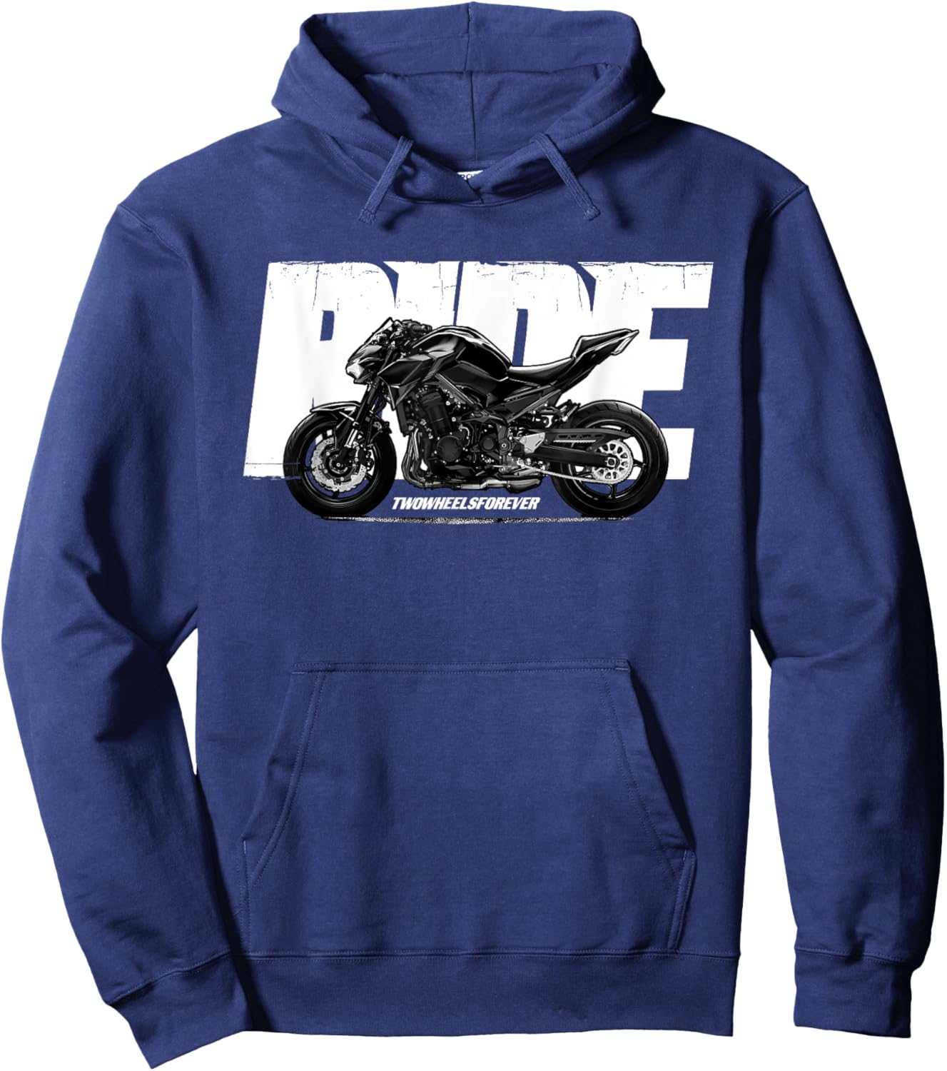 Classic Black Z900 Naked Bike RIDE Motorcyle Z9 Hoodie - Hoodie | Navy