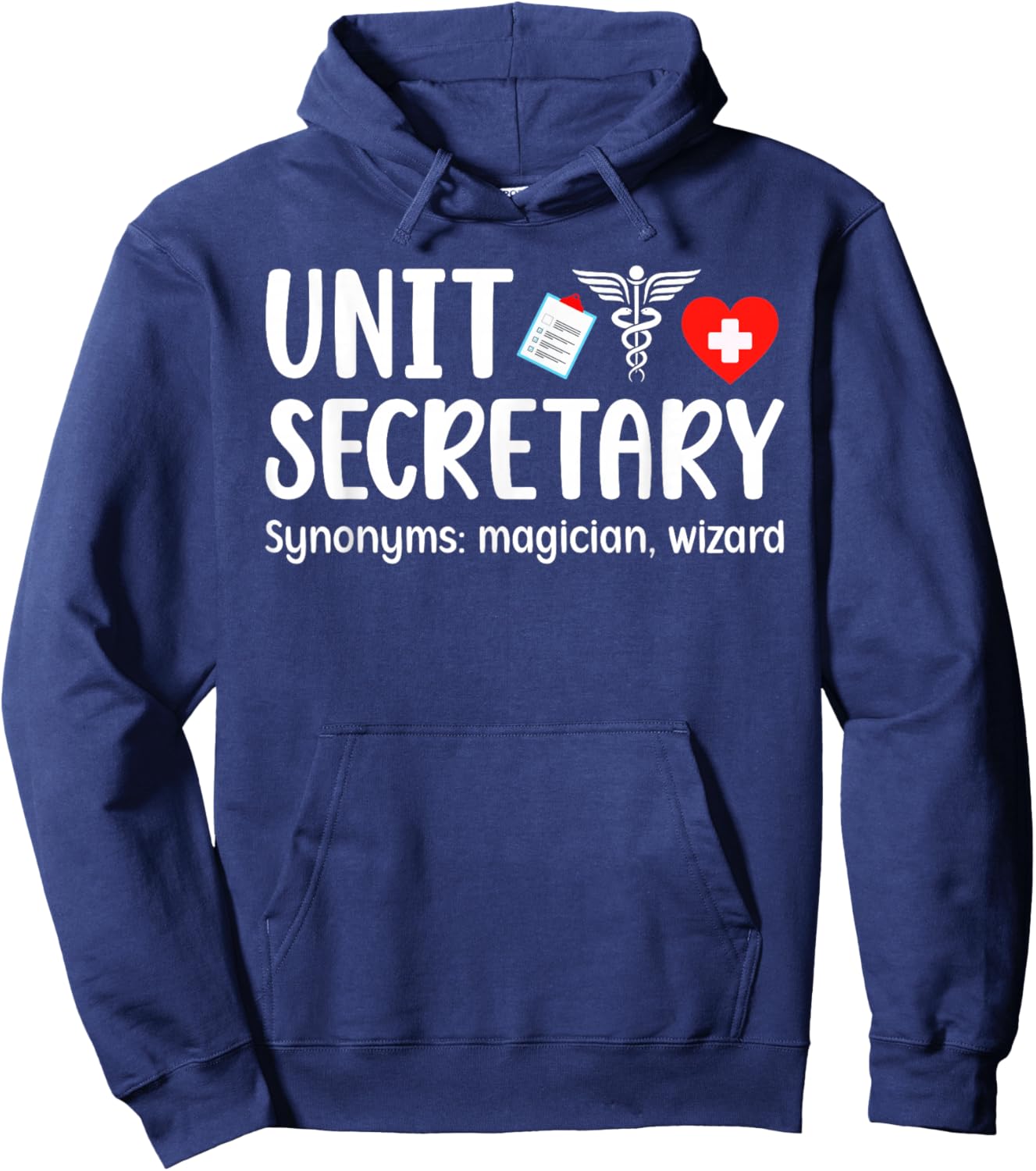 Unit Secretary Definition Unit Secretary Hoodie - Hoodie | Navy