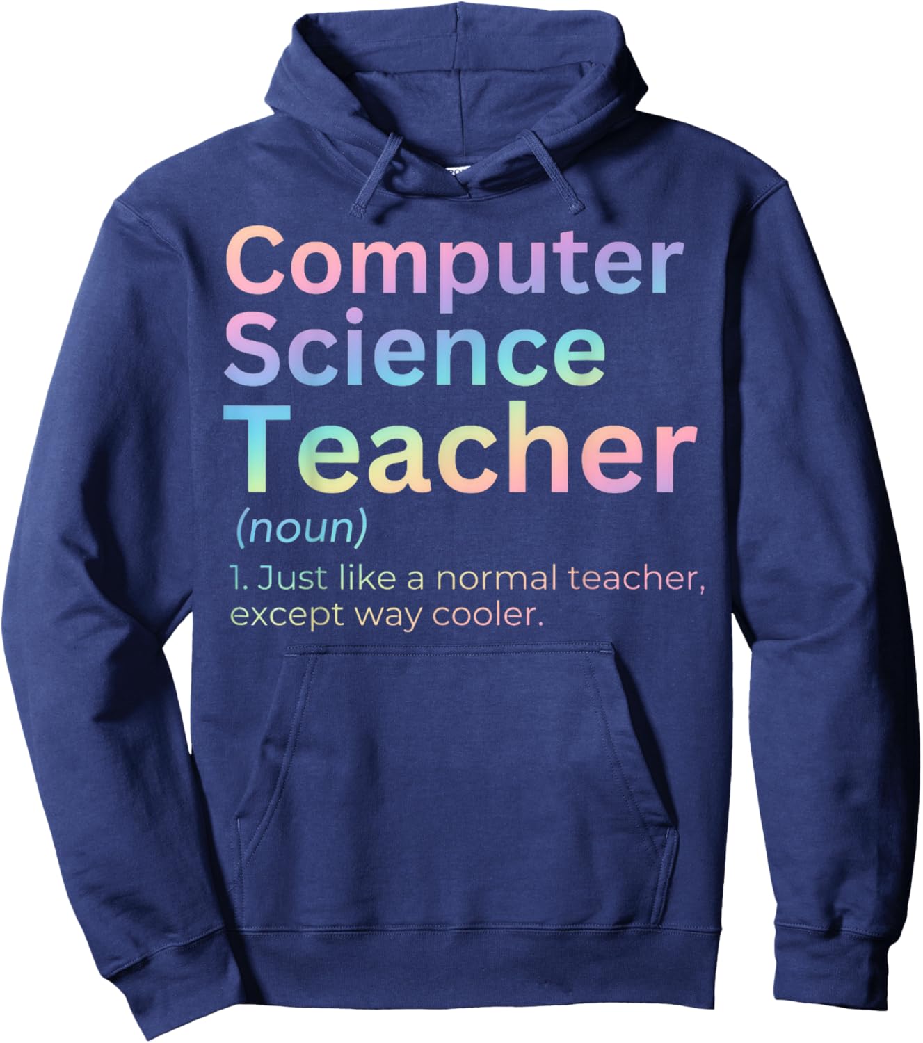 Computer Science Teacher Hoodie - Hoodie | Navy