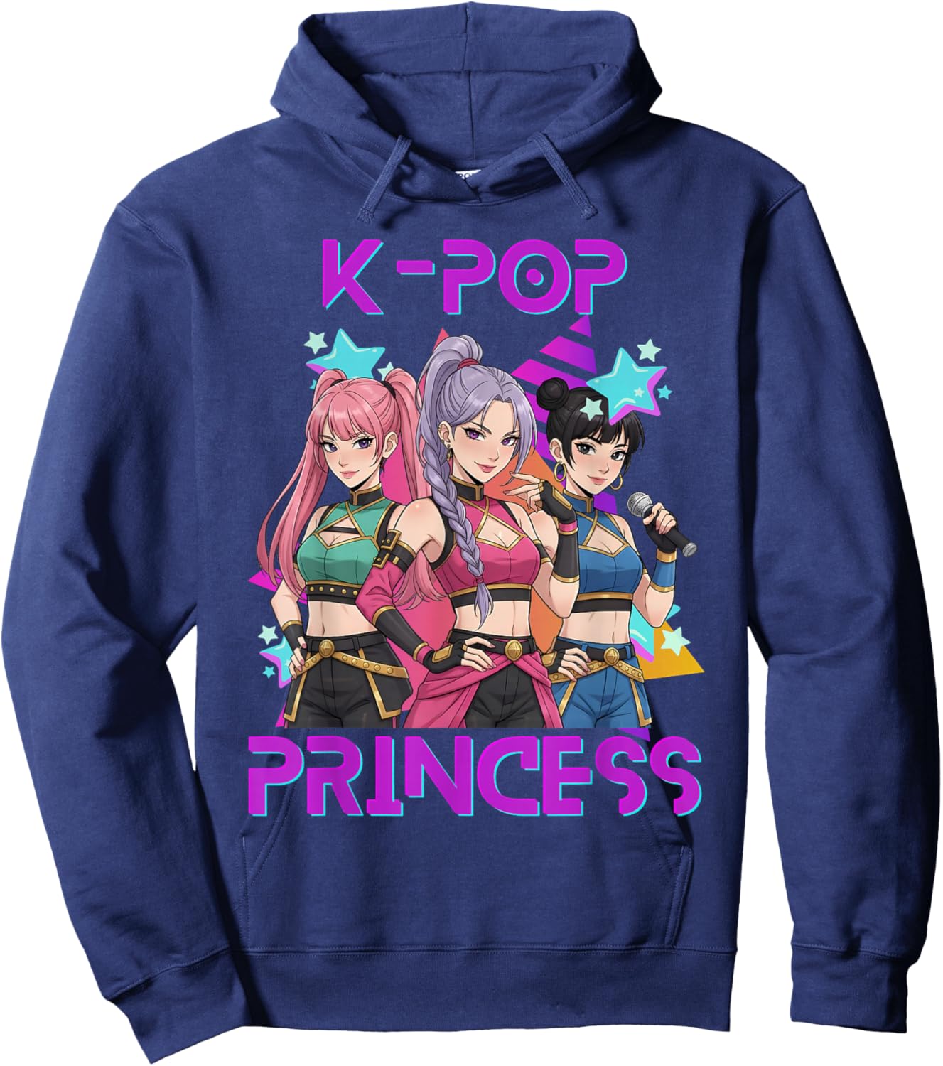 K-Pop K-Pop 8 Years Birthday Girl Hoodie - Hoodie | Navy