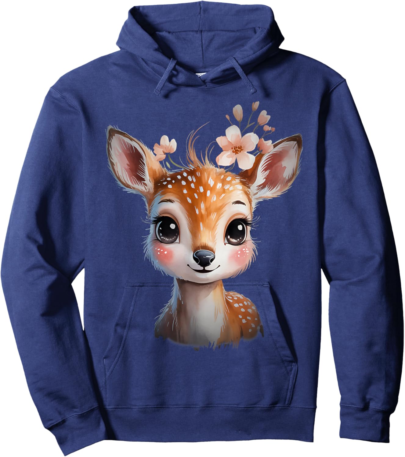 Deer Costume Women's Dirndl Costume Carnival Hoodie - Hoodie | Navy