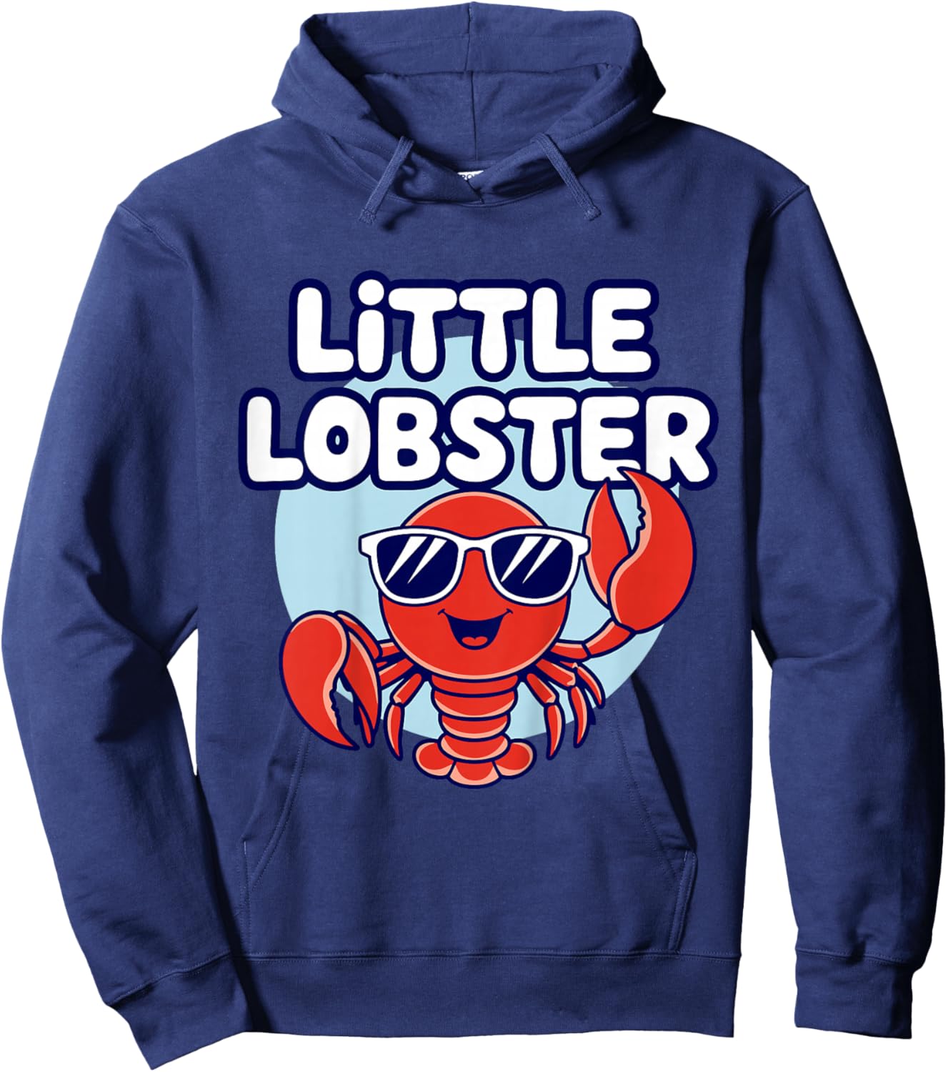 Kids Child Lobster Kids Hoodie - Hoodie | Navy