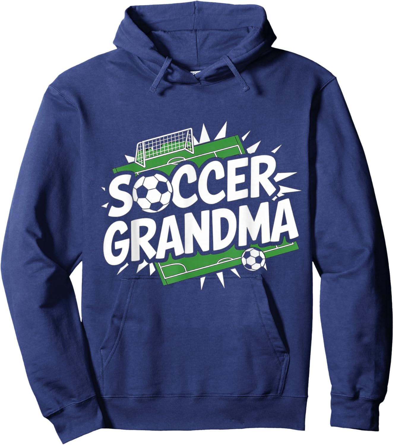 Football Grandma Hoodie - Hoodie | Navy