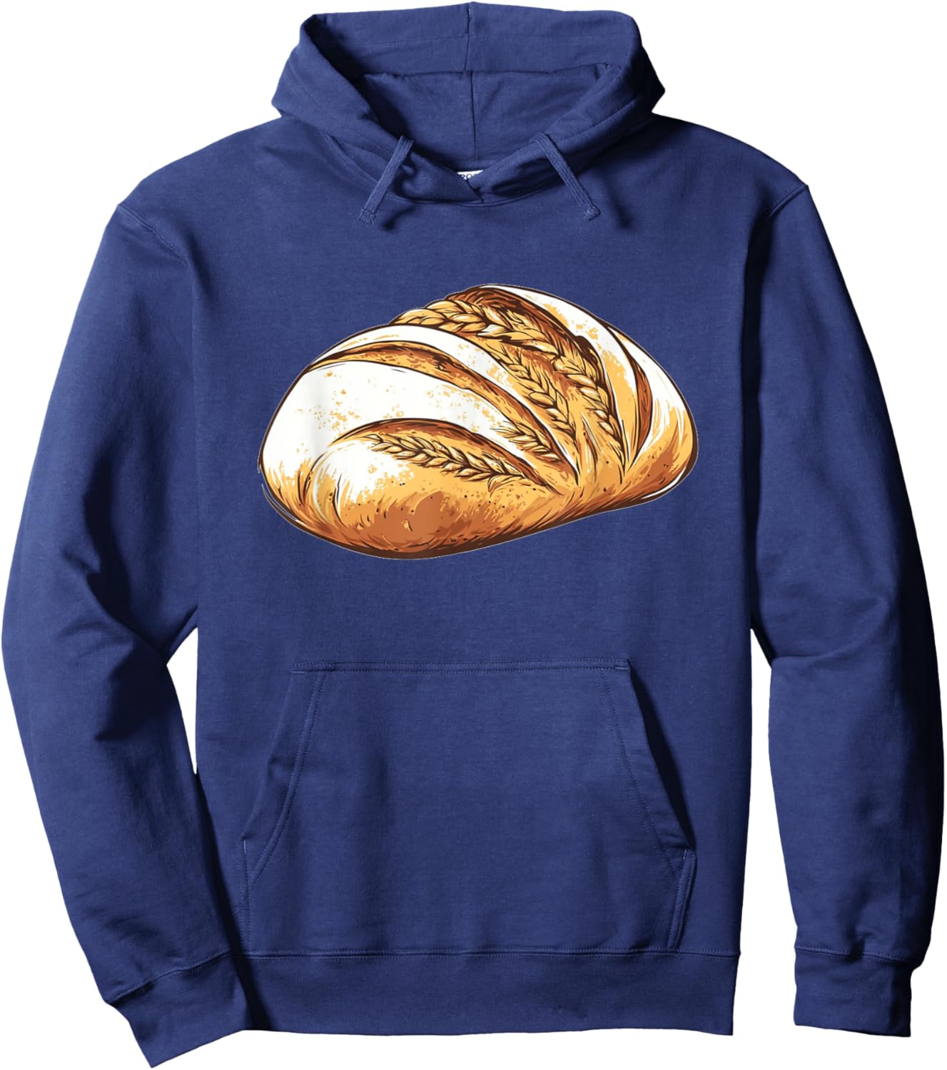 Loaf of Bread Men Women Joke Humor Hoodie - Hoodie | Navy
