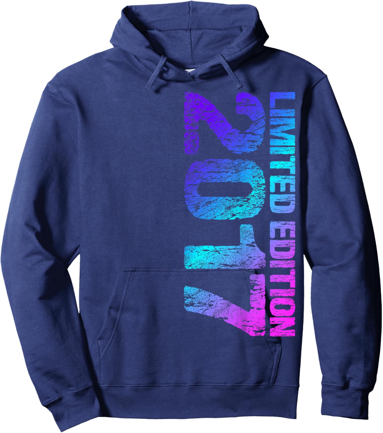 2017 Boy Girl 9th Birthday Limited Edition 9 Hoodie - Hoodie | Navy