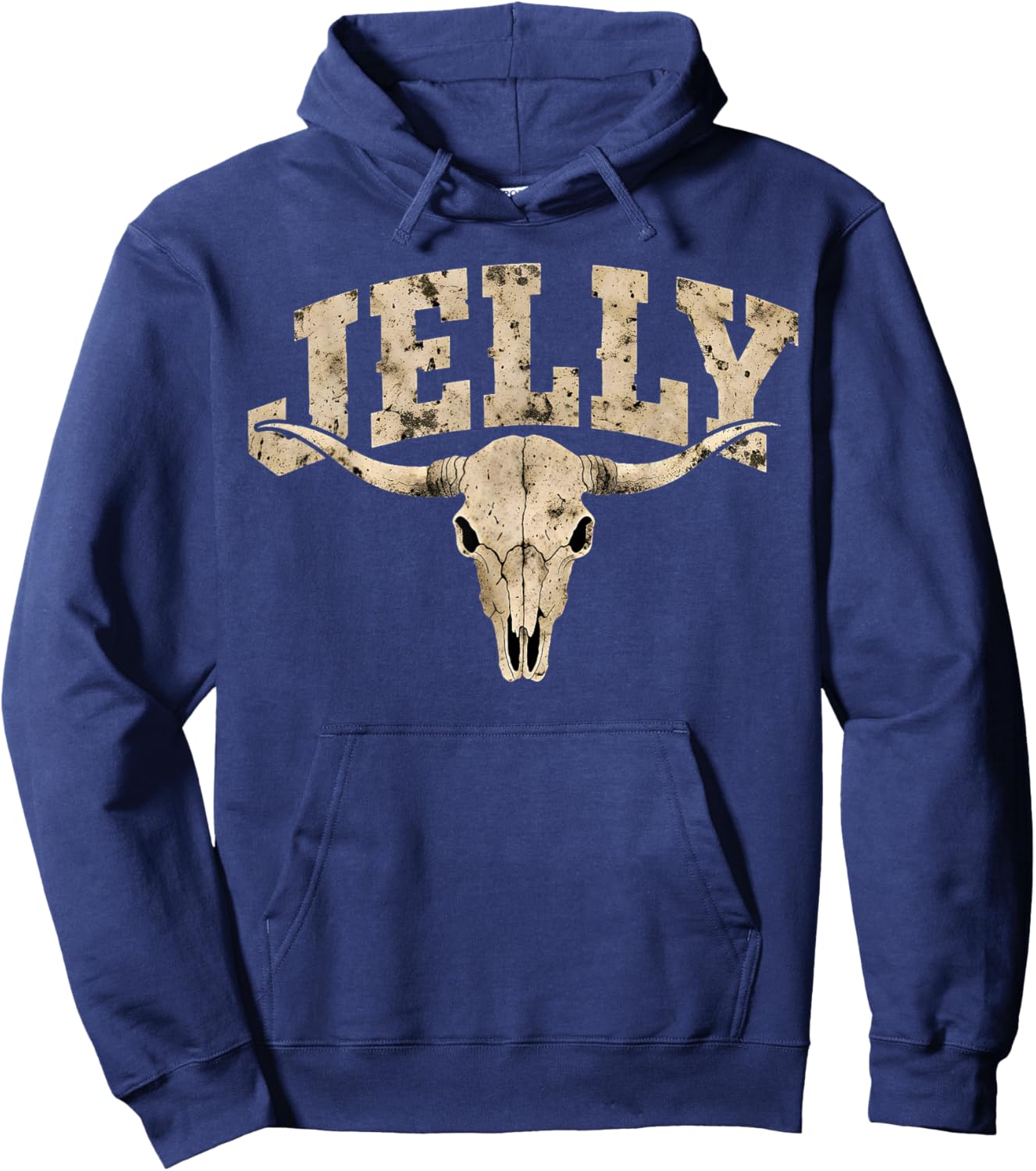 Vintage Jelly Name Gifts Women Boys Kids Hoodie - Hoodie | Navy
