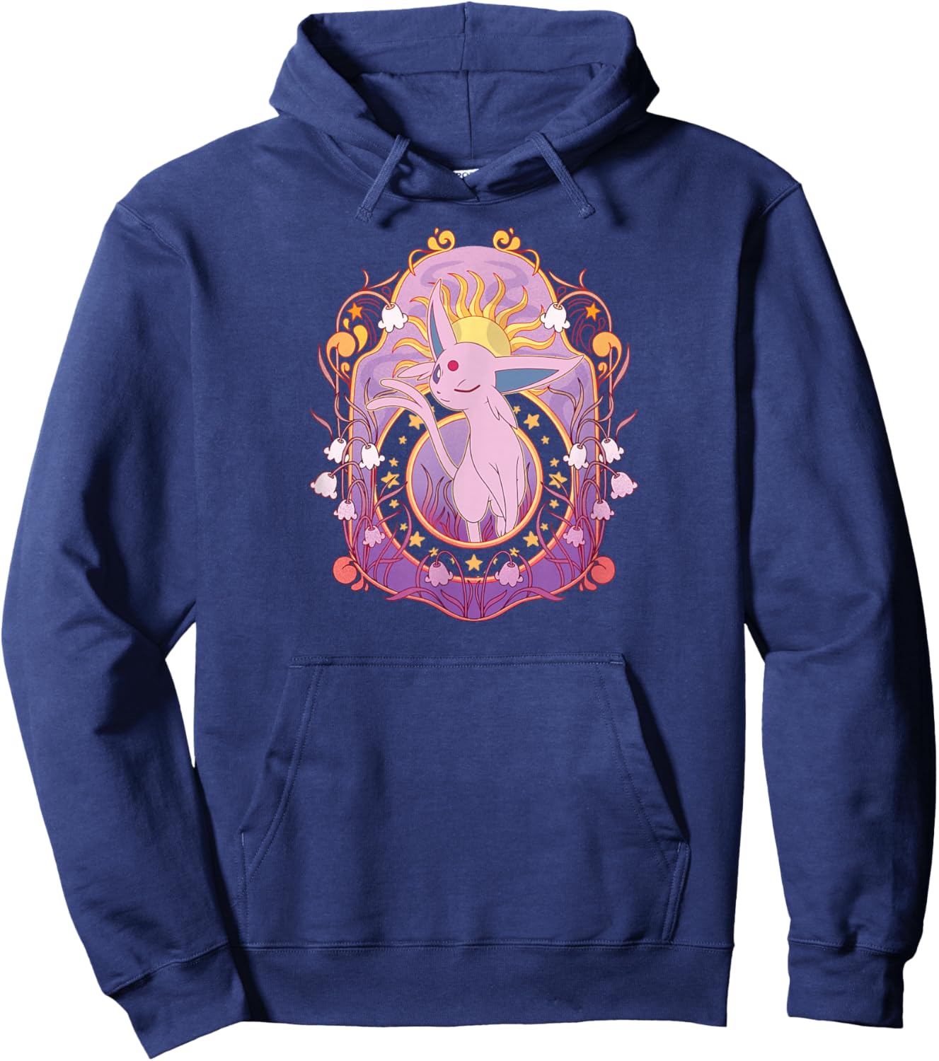Pokémon - Espeon Eeveelutions Psychic Type Hoodie - Hoodie | Navy