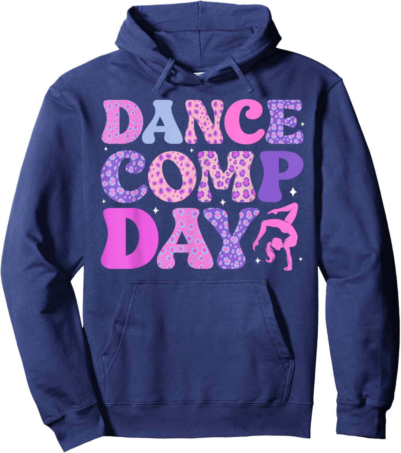 Groovy Dance Comp Day Dancing Competition Day Hoodie - Hoodie | Navy