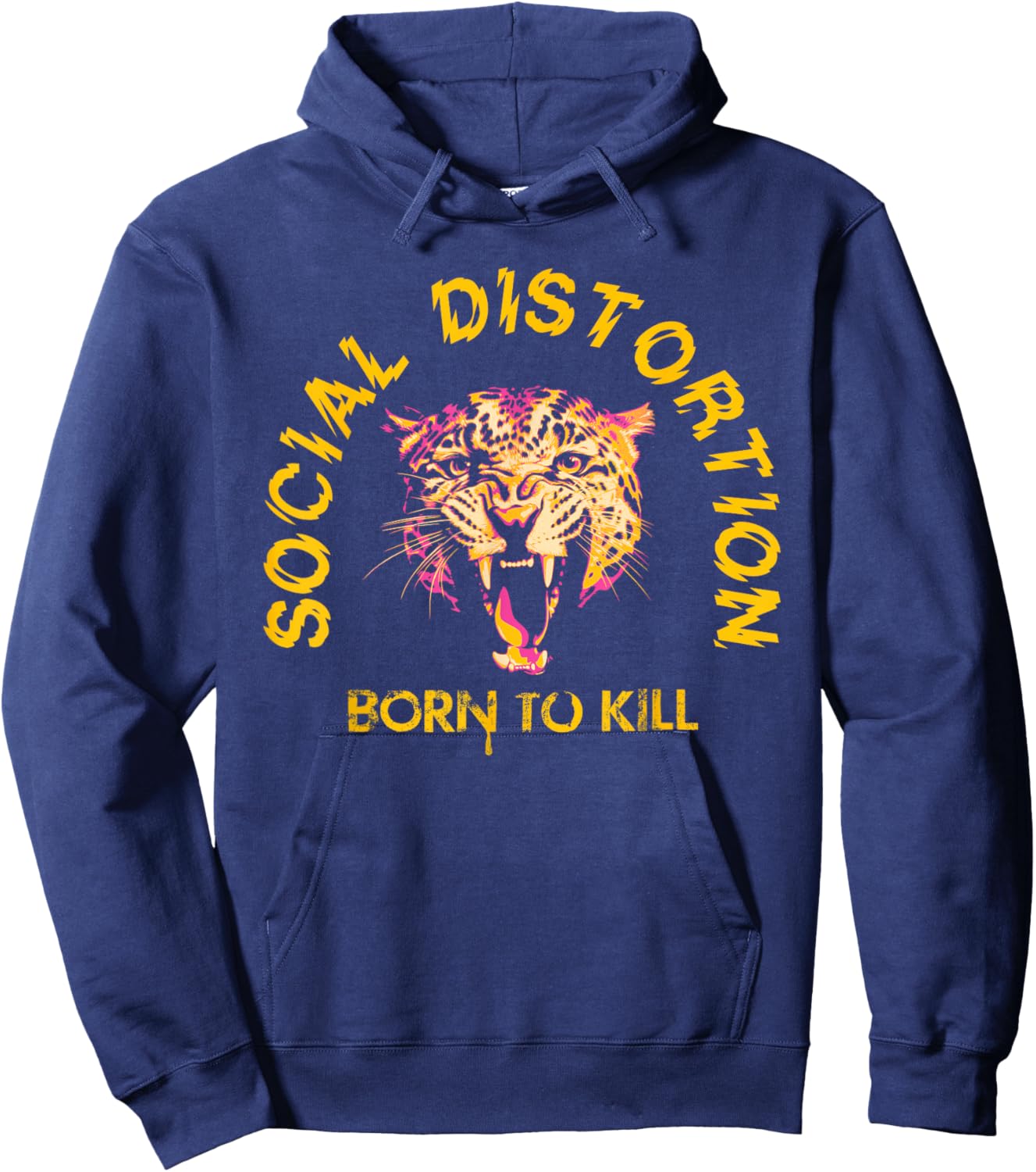 Offizielle Social Distortion Born to Kill Hoodie - Hoodie | Navy