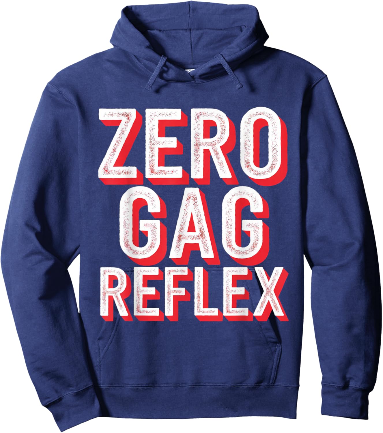 Zero Gag Reflex, Meme Funny Bachelorette Party Hoodie - Hoodie | Navy