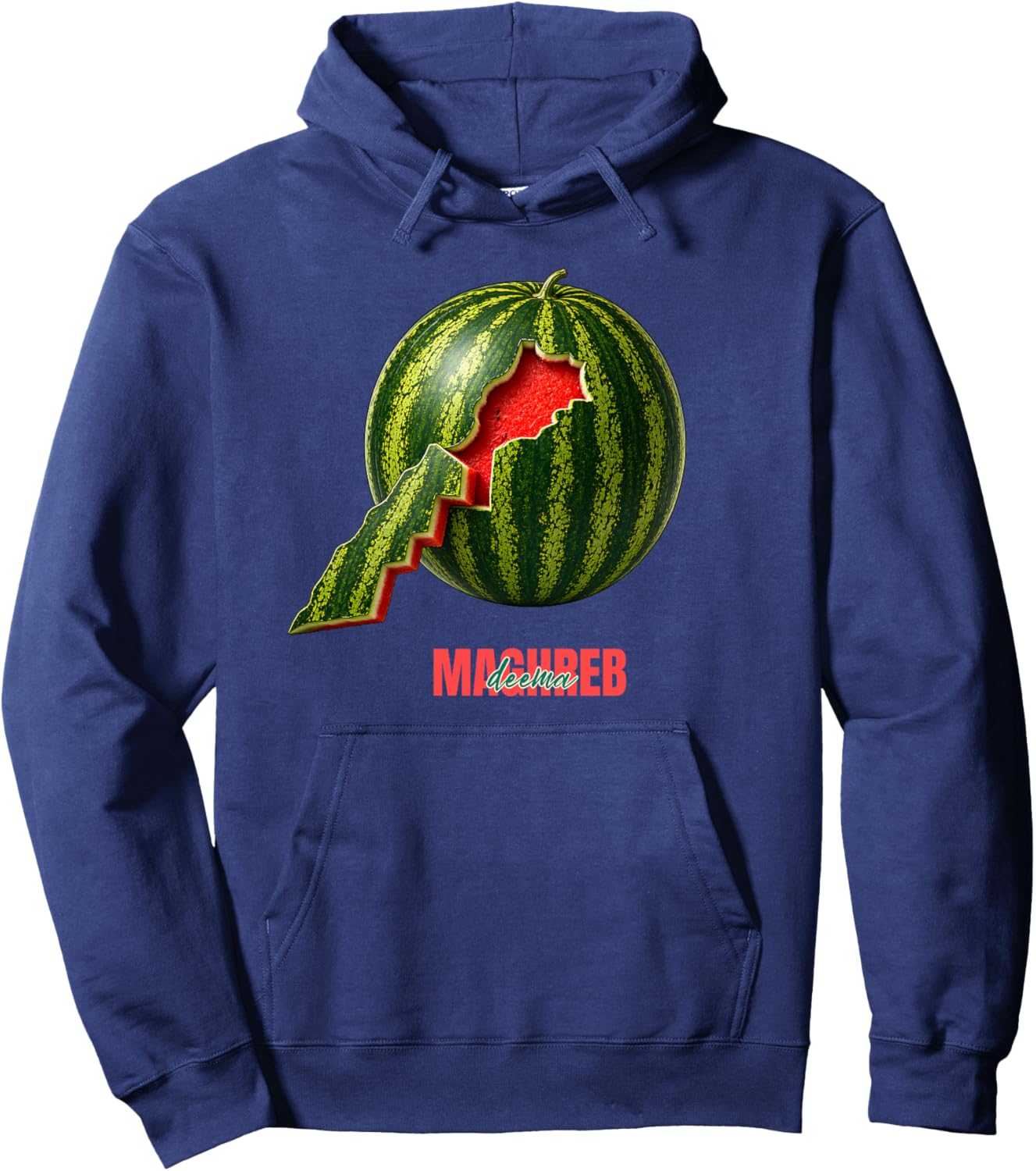Deema Maghreb Haut de Gamme Hoodie - Hoodie | Navy