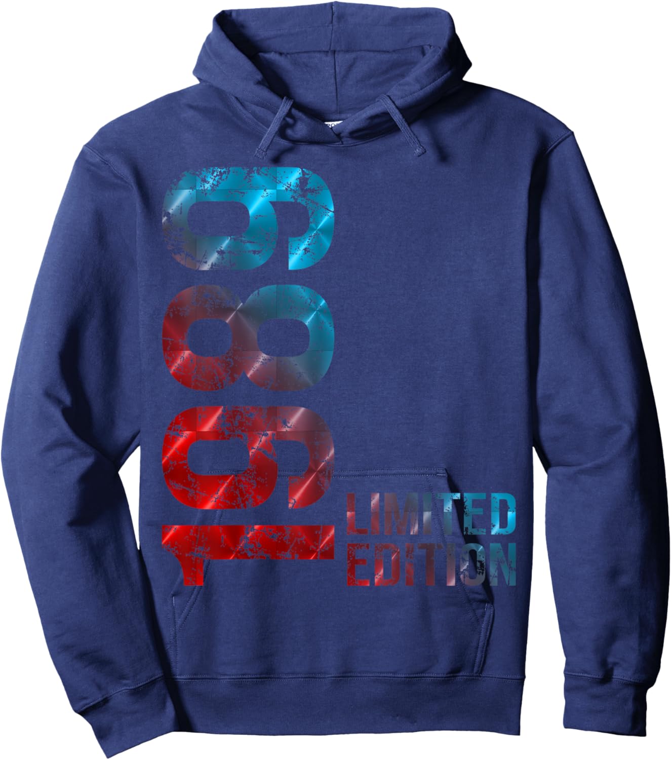 37th Birthday Man Woman 37 Years 1989 Hoodie - Hoodie | Navy