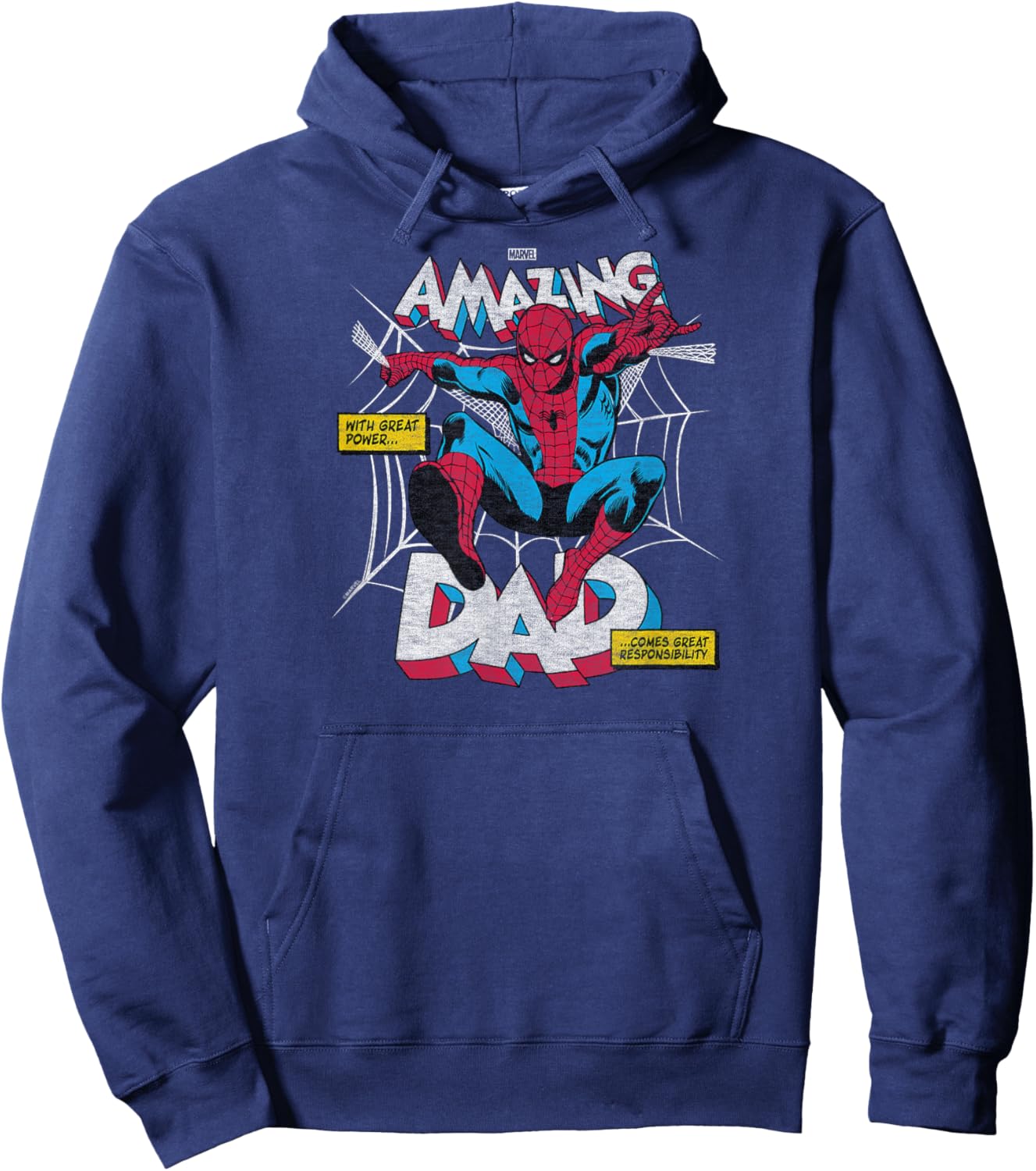 Spider-Man - Amazing Dad Hoodie - Hoodie | Navy