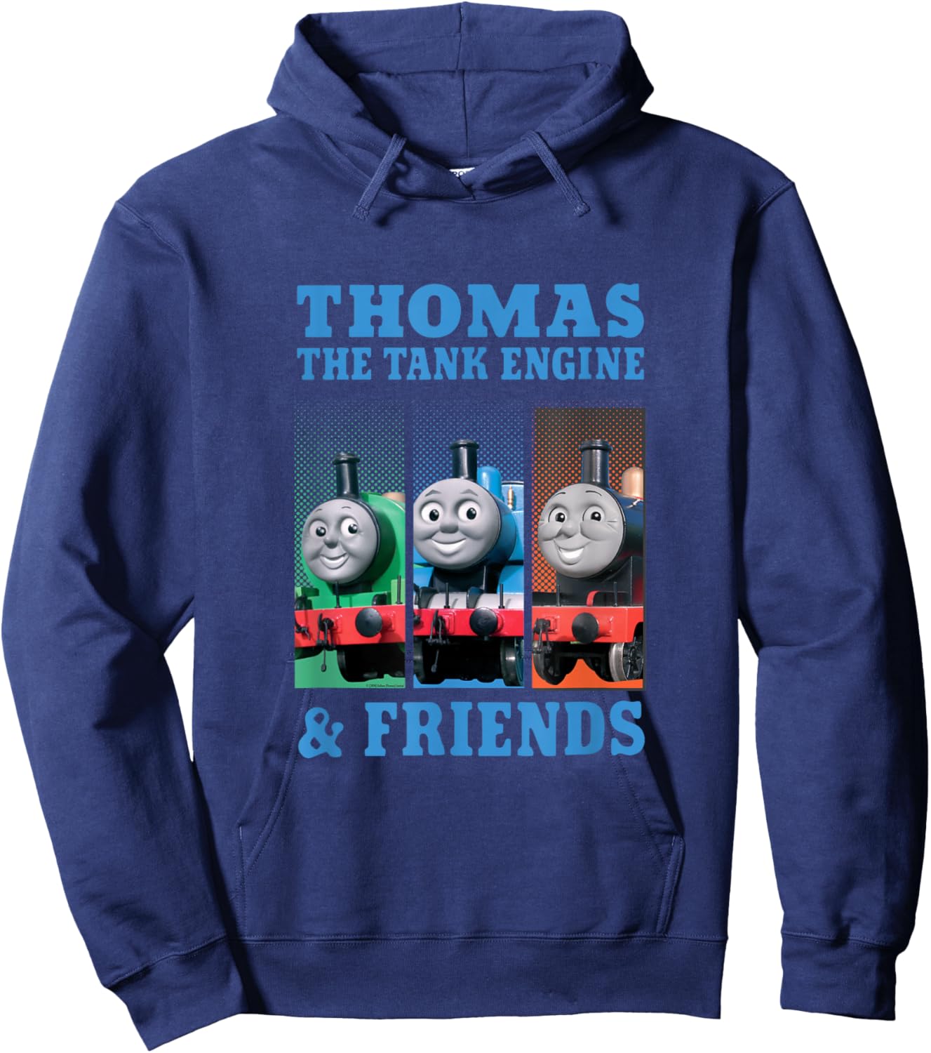 Thomas & Friends - Thomas & Friends Grid Hoodie - Hoodie | Navy