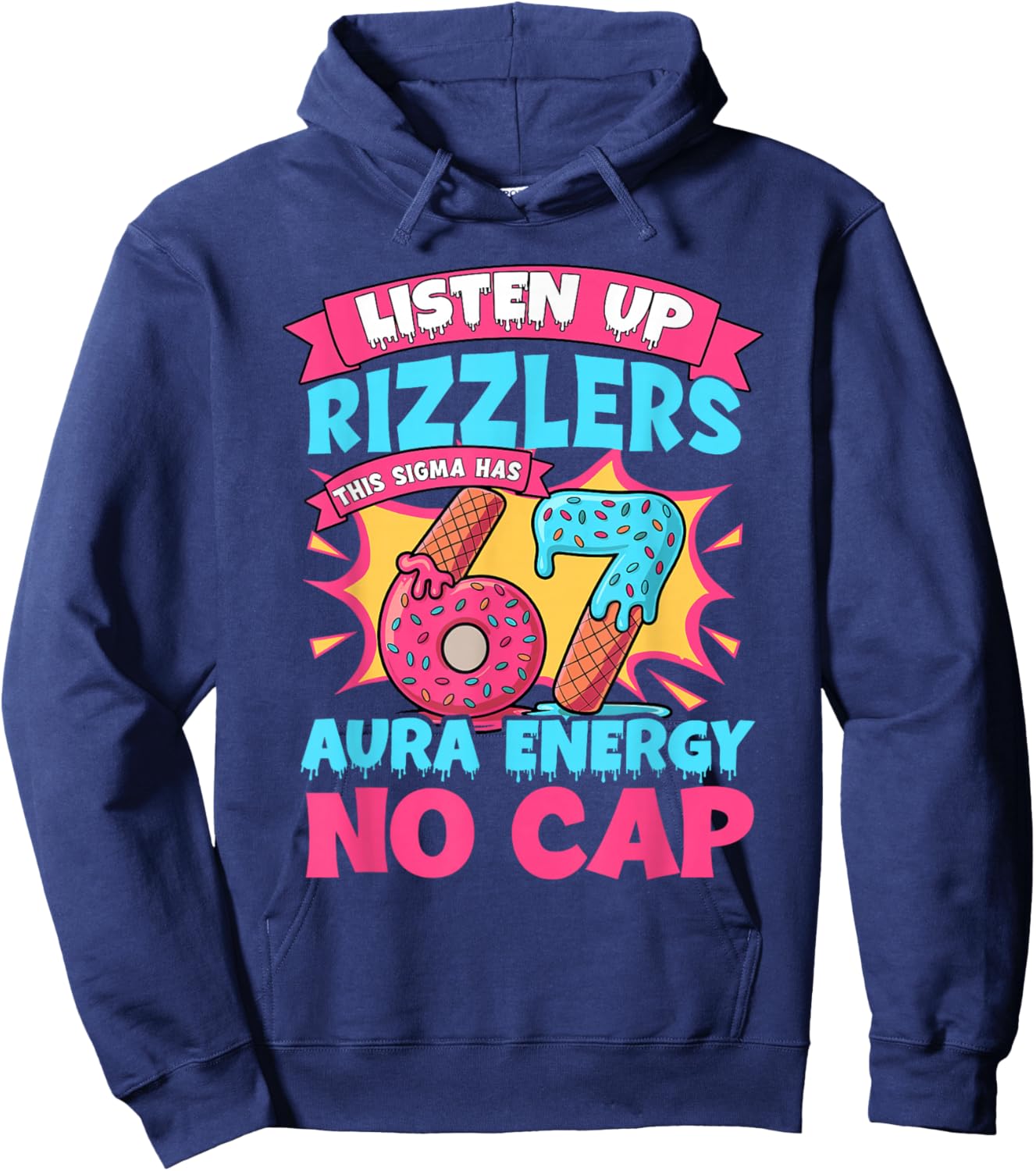 No Cap Hoodie - Hoodie | Navy