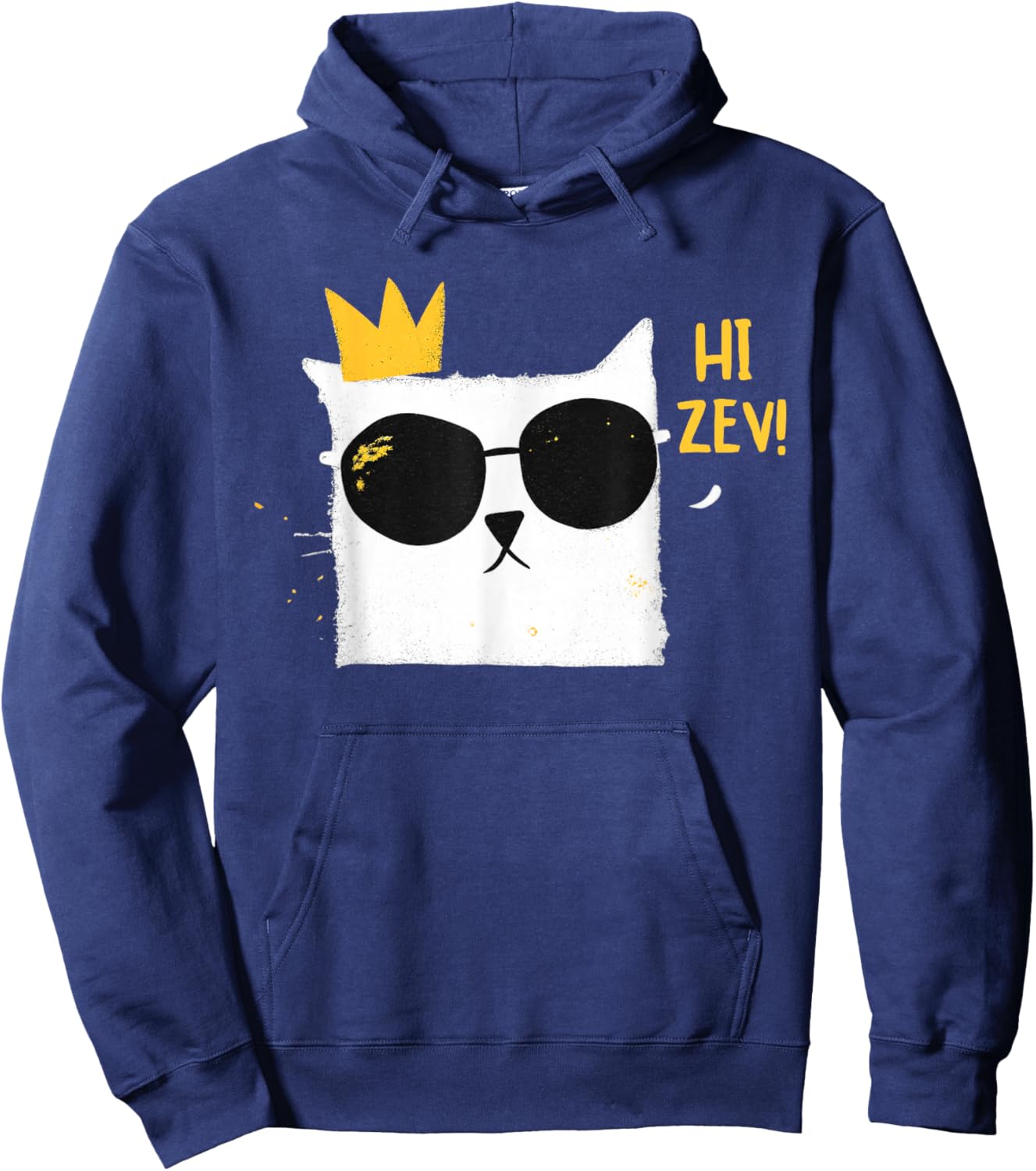 Princess Cat Meme Hi Zev Hoodie - Hoodie | Navy