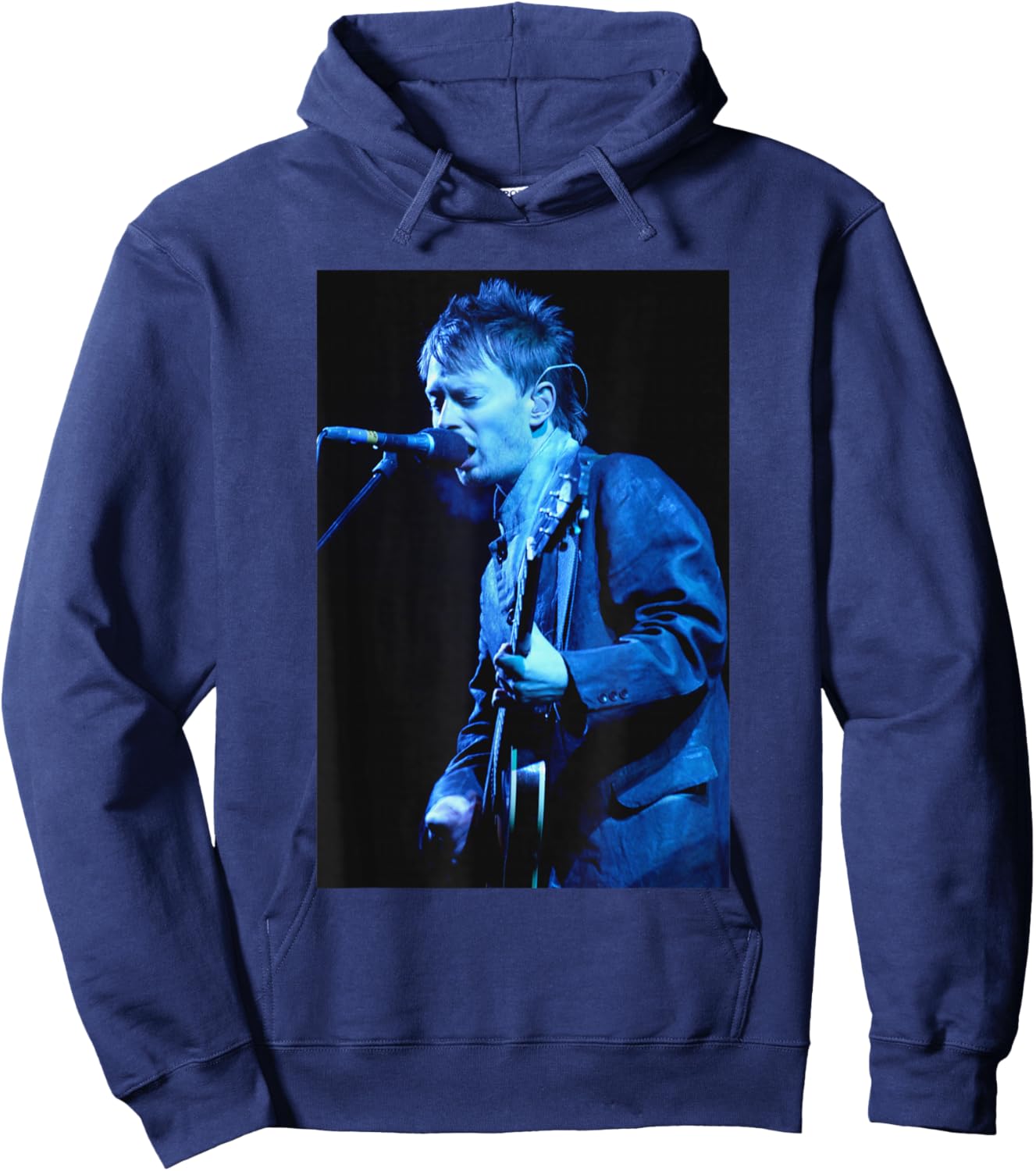 Thom Yorke, Radiohead Singer, Glastonbury, 2003 Hoodie - Hoodie | Navy