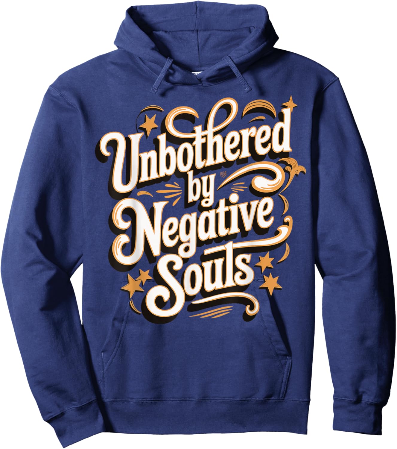 Unbothered By Negative Souls Hoodie - Hoodie | Navy
