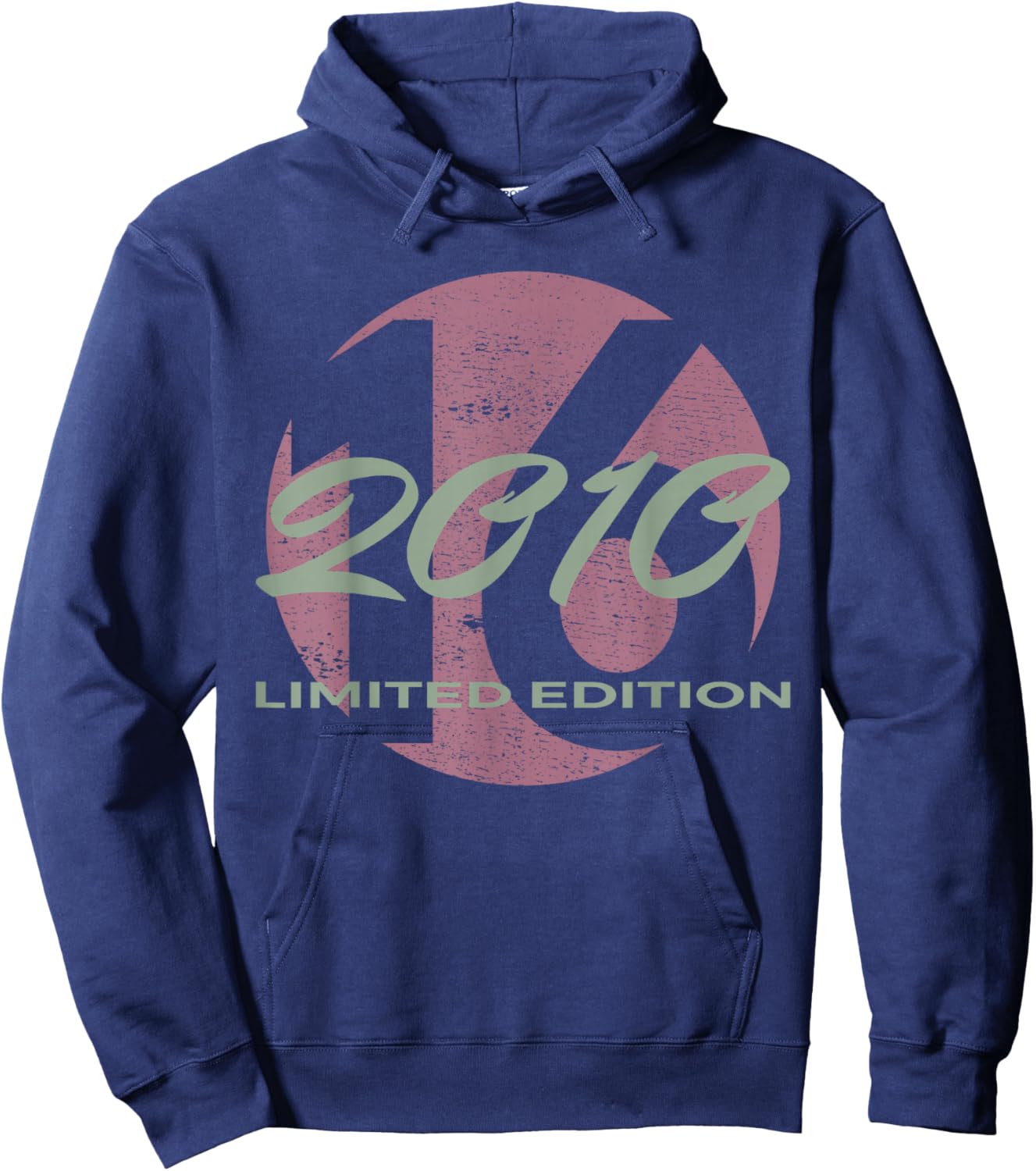 16th Birthday Girl Boy 16 Years 2010 Funny Gift Hoodie - Hoodie | Navy