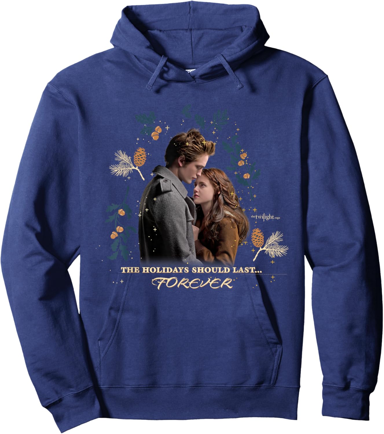The Twilight Sage The Holidays Should Last Ever Hoodie - Hoodie | Navy