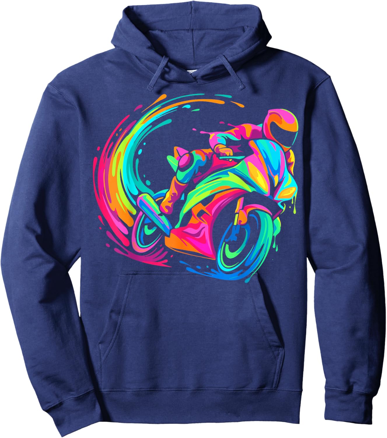 Man Biker 2026 Hoodie - Hoodie | Navy