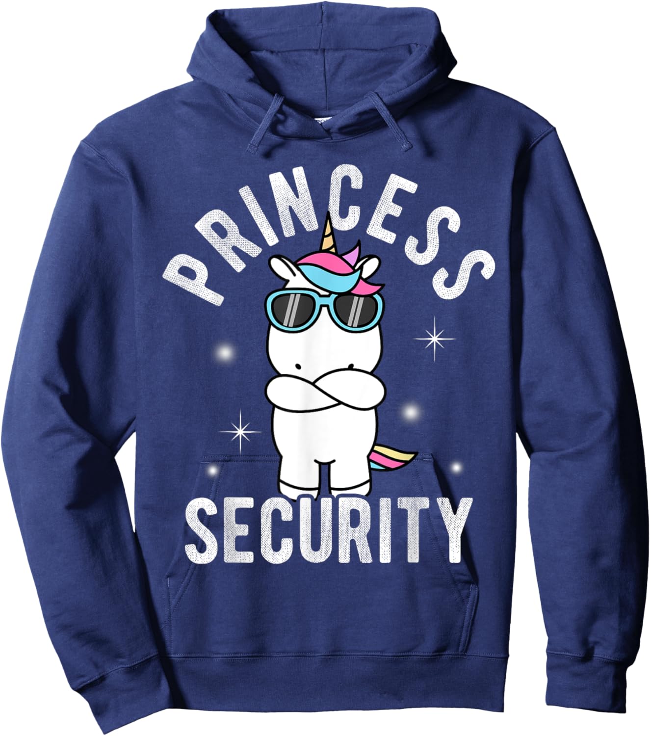 Princess SECURITY Princess Unicorn Hoodie - Hoodie | Navy