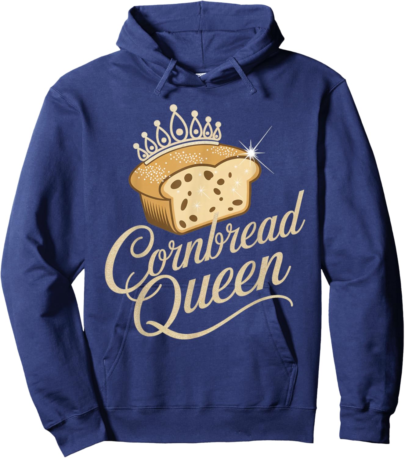 Cornbread Queen Hoodie - Hoodie | Navy