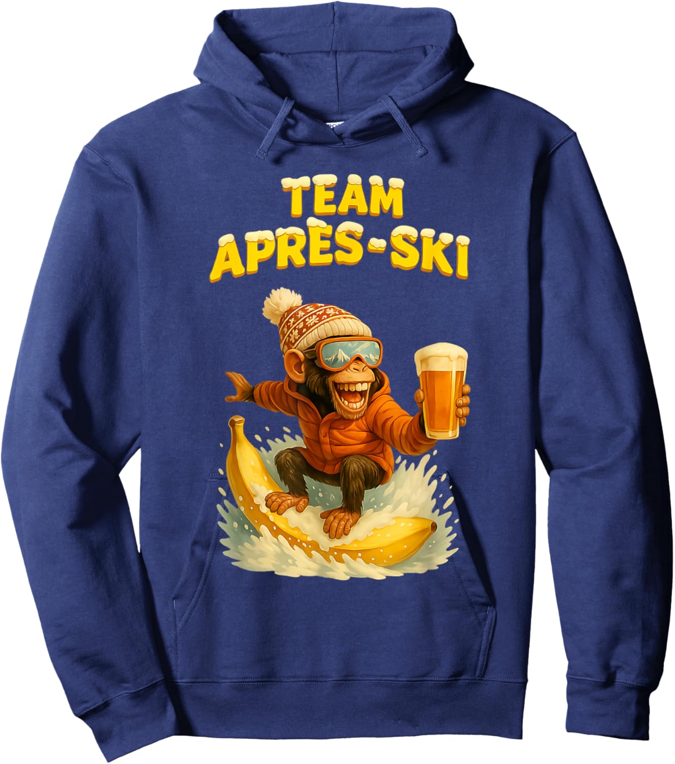 Team Apres Ski Party Party - Boy EVG Hoodie - Hoodie | Navy