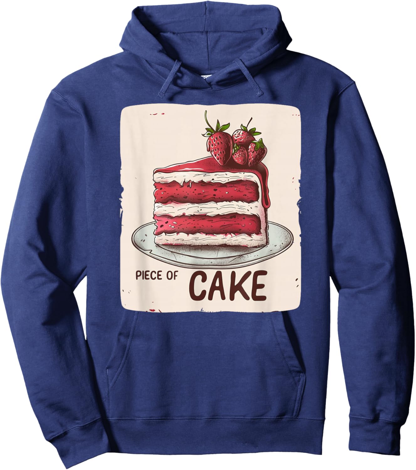 Pretty Piece of Cake Costume for Boys and Girls Hoodie - Hoodie | Navy