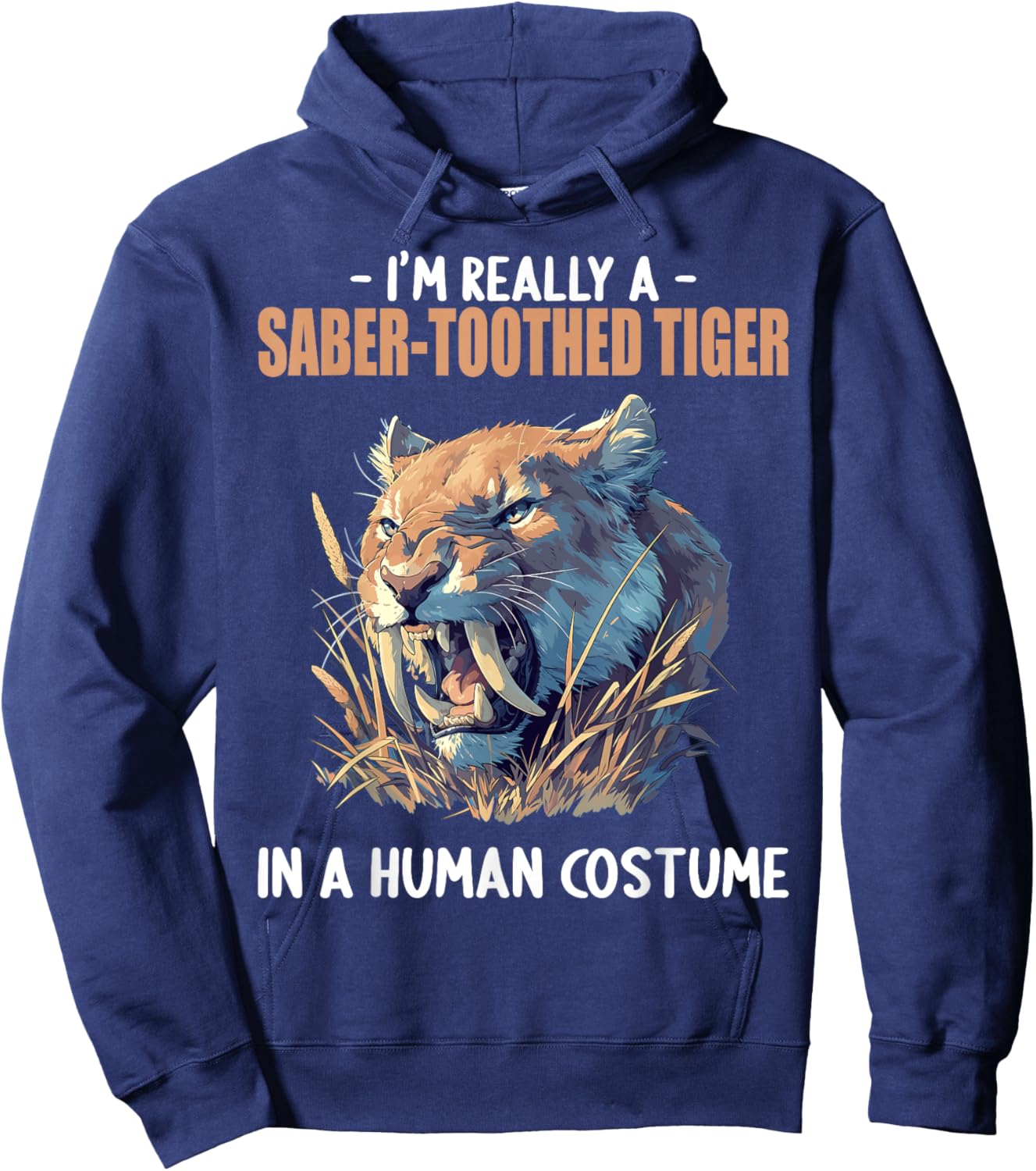 Saber-Toothed Tigers Saber-Toothed Tiger Hoodie - Hoodie | Navy