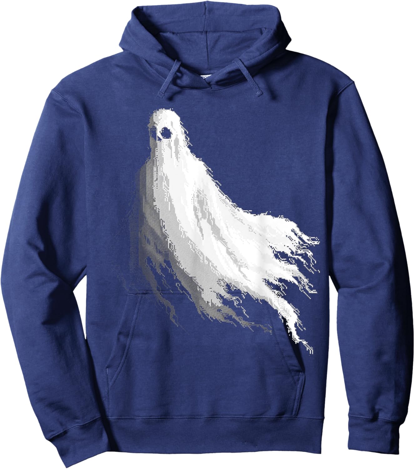 Ghost Costume Halloween Spooky Art Ghost Hoodie - Hoodie | Navy