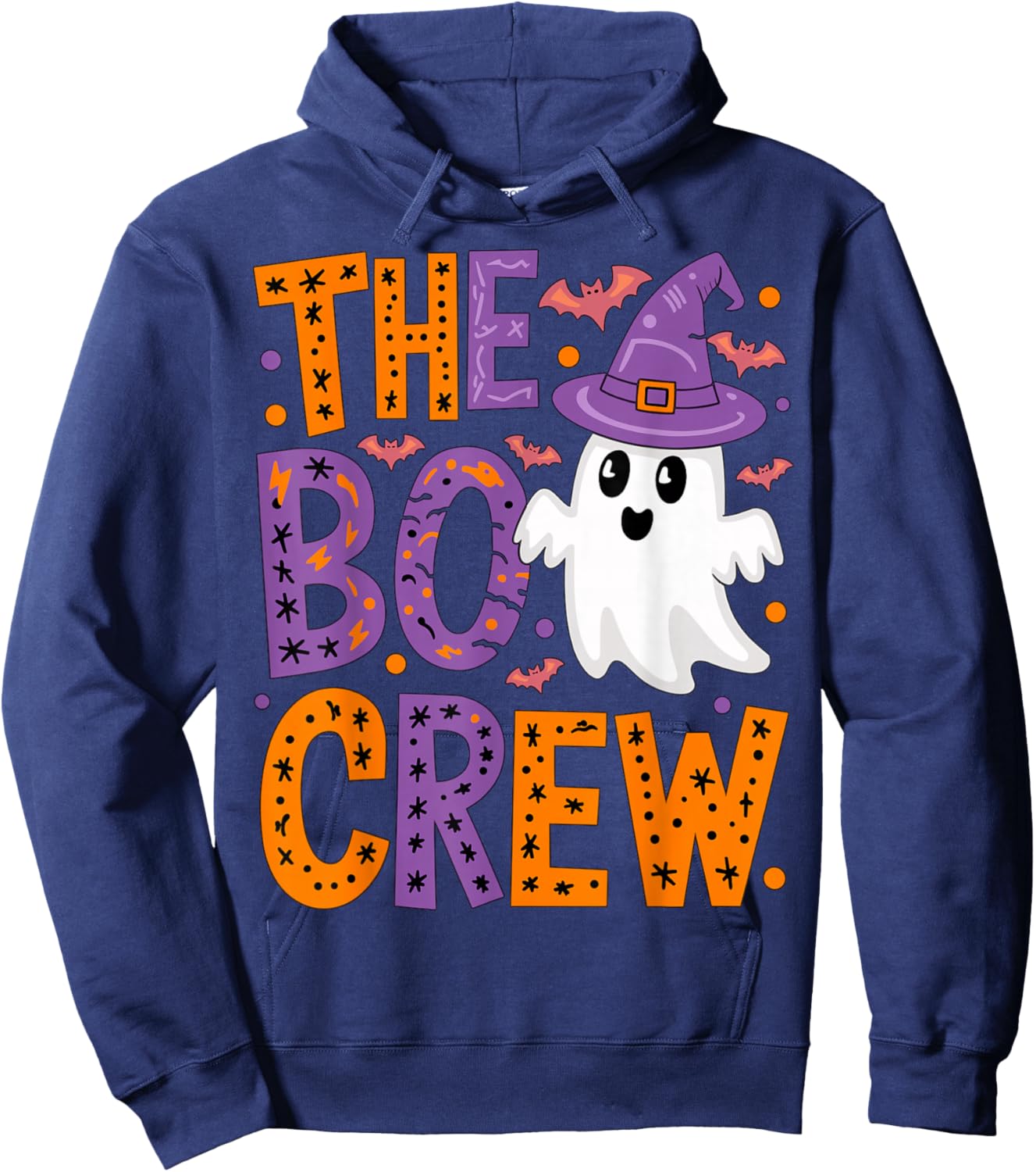 The Boo Crew Halloween Costume Hoodie - Hoodie | Navy