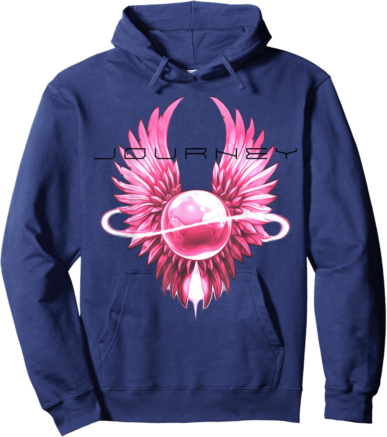 Journey Pink Hoodie - Hoodie | Navy