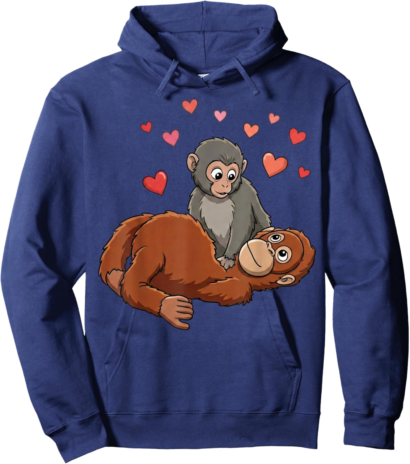 Baby Monkey Punch Hoodie - Hoodie | Navy