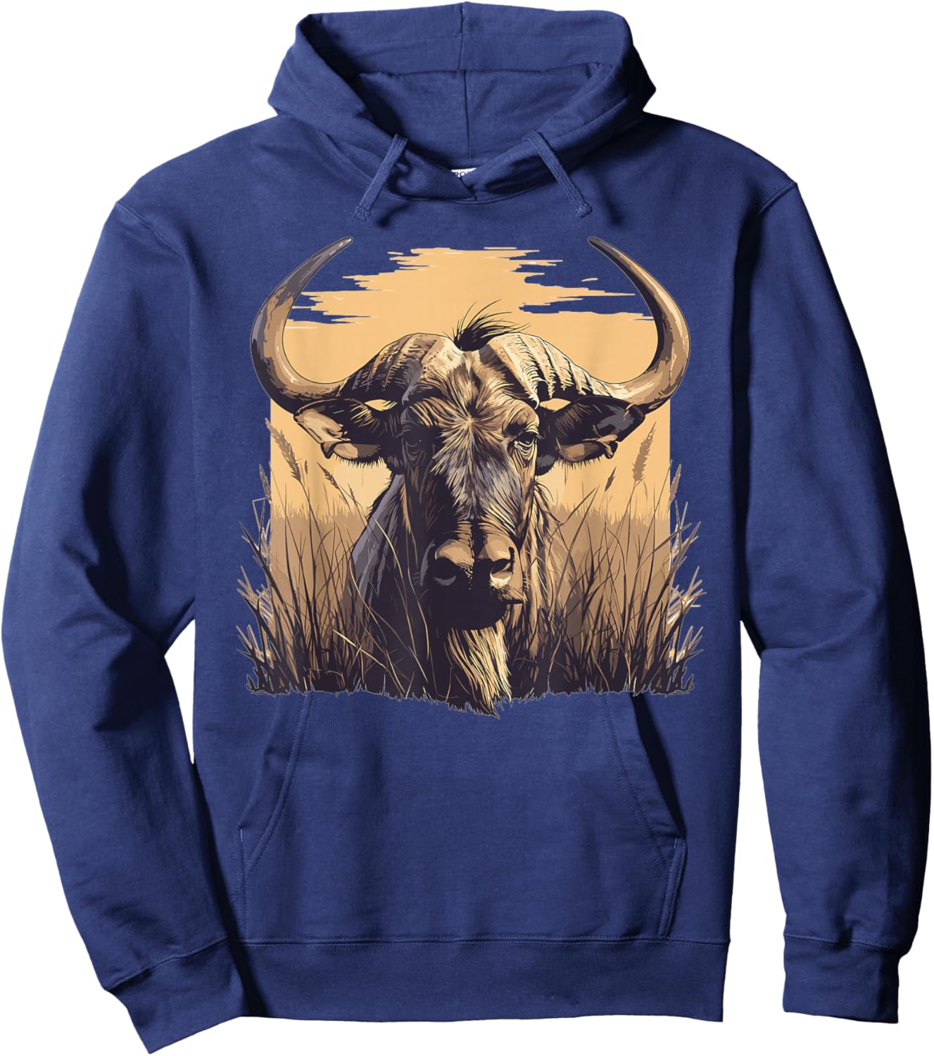 T-Shirt Hoodie - Hoodie | Navy