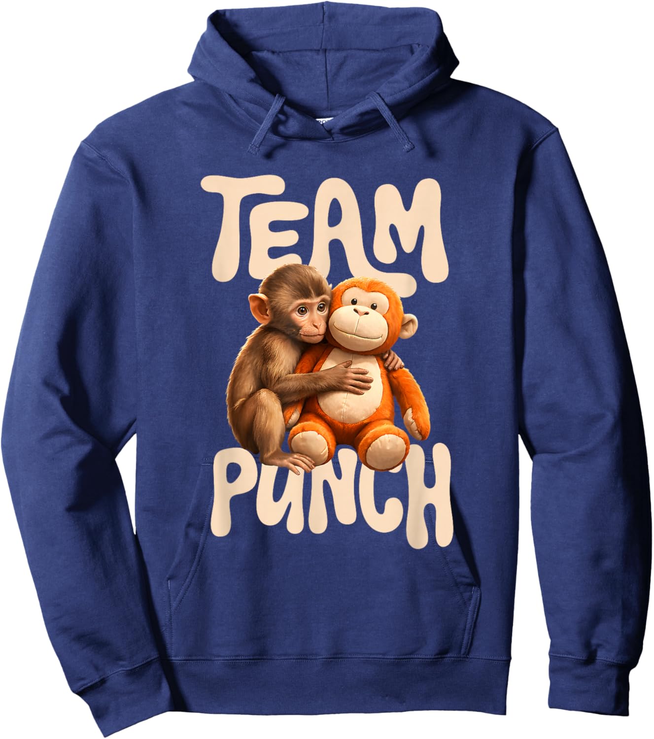 Baby Monkey Punch Team Punch Hoodie - Hoodie | Navy