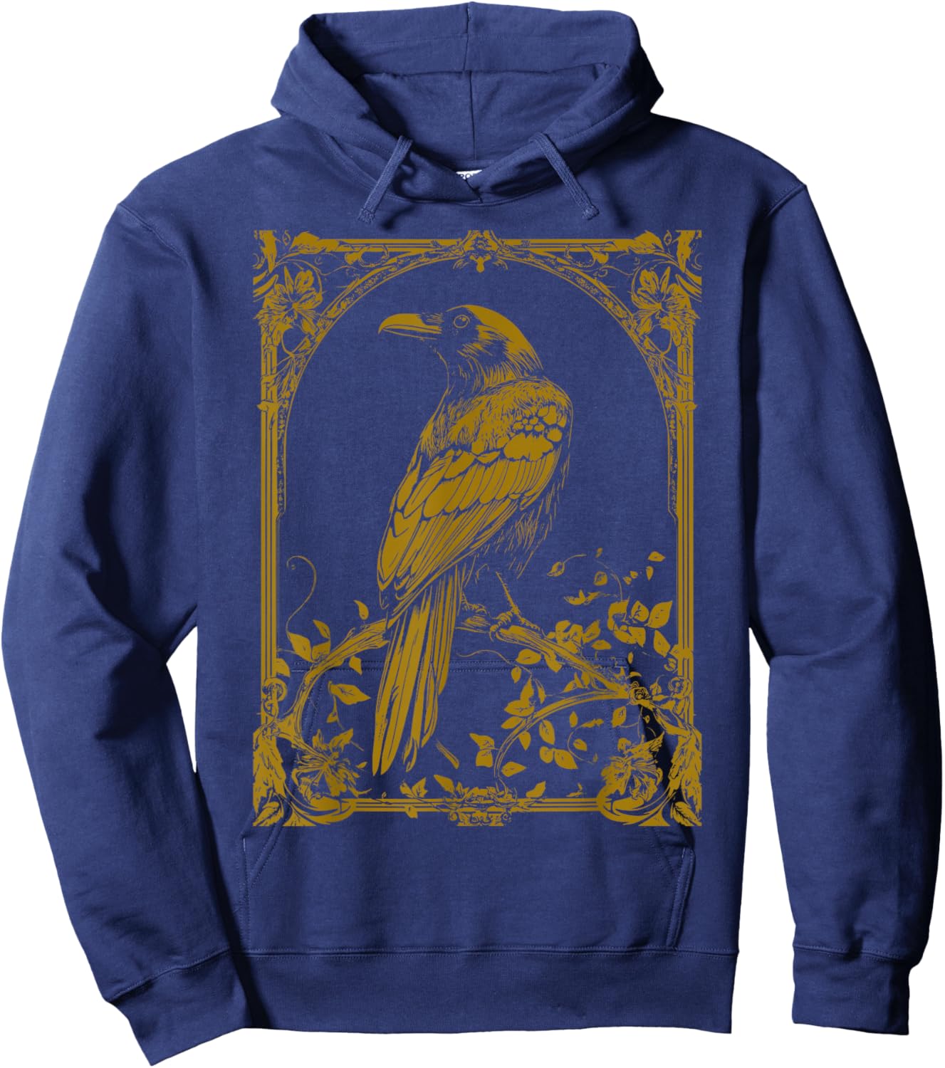 Raven Crow Hoodie - Hoodie | Navy