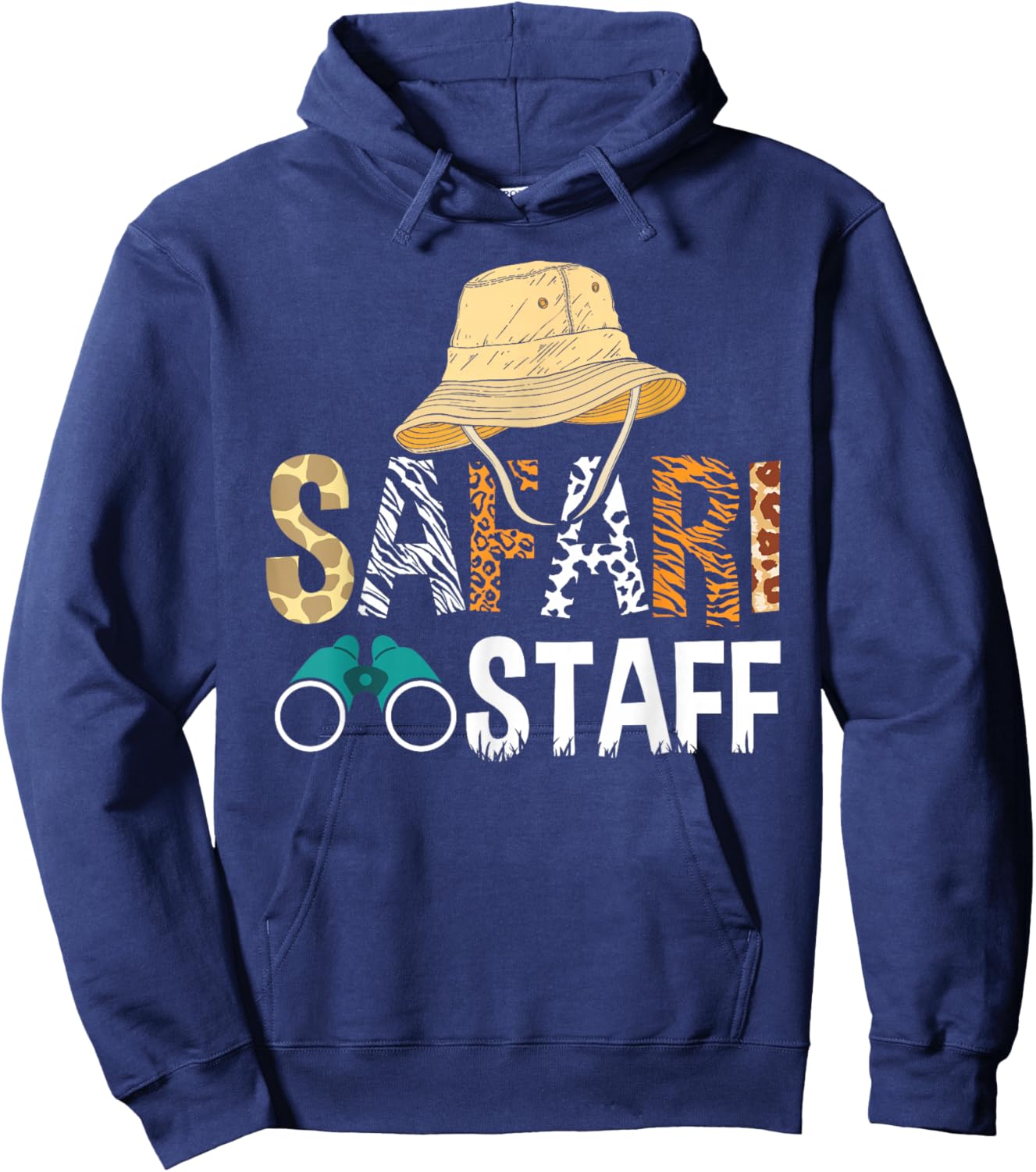 Safari Staff Safari Birthday Hoodie - Hoodie | Navy