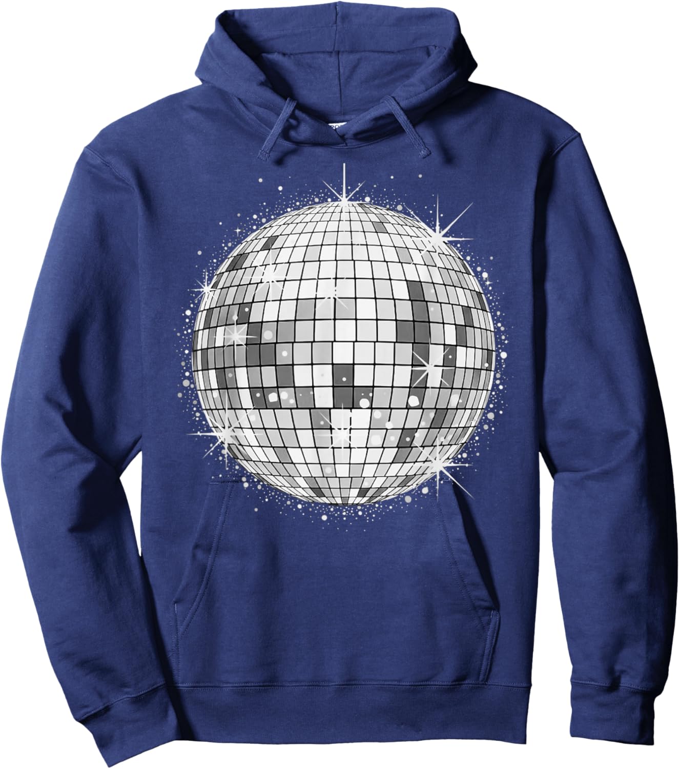 Disco Ball Party Hoodie - Hoodie | Navy