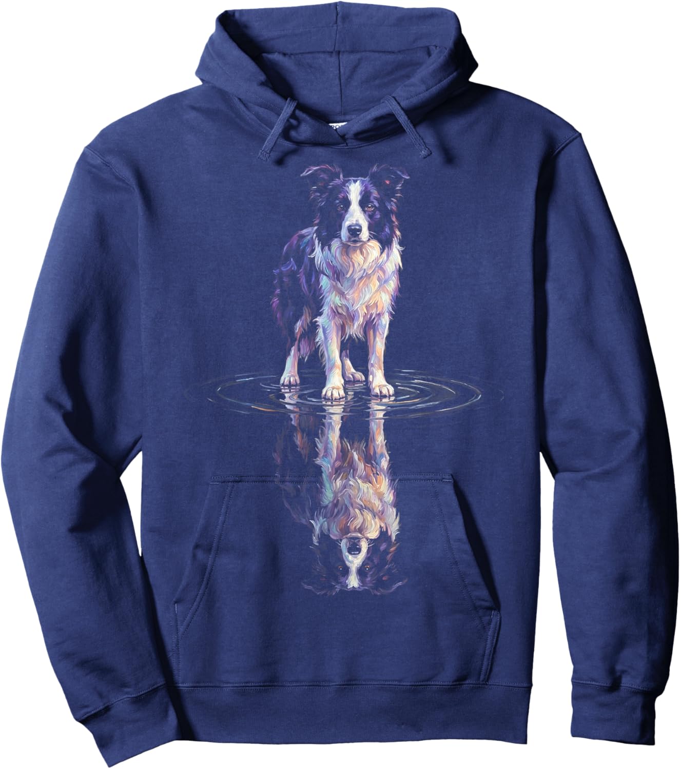 Border Collie Hoodie - Hoodie | Navy