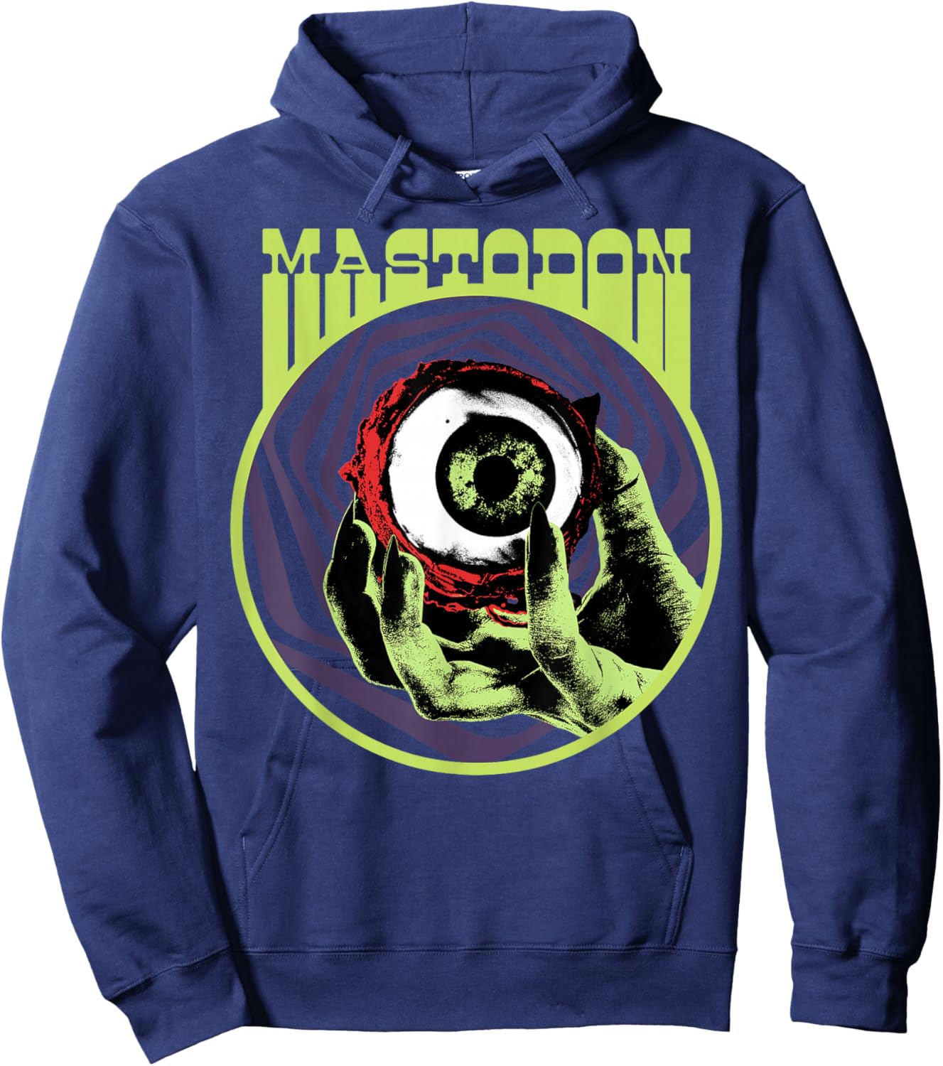 Mastodon Witch Eye Adult Hoodie - Hoodie | Navy