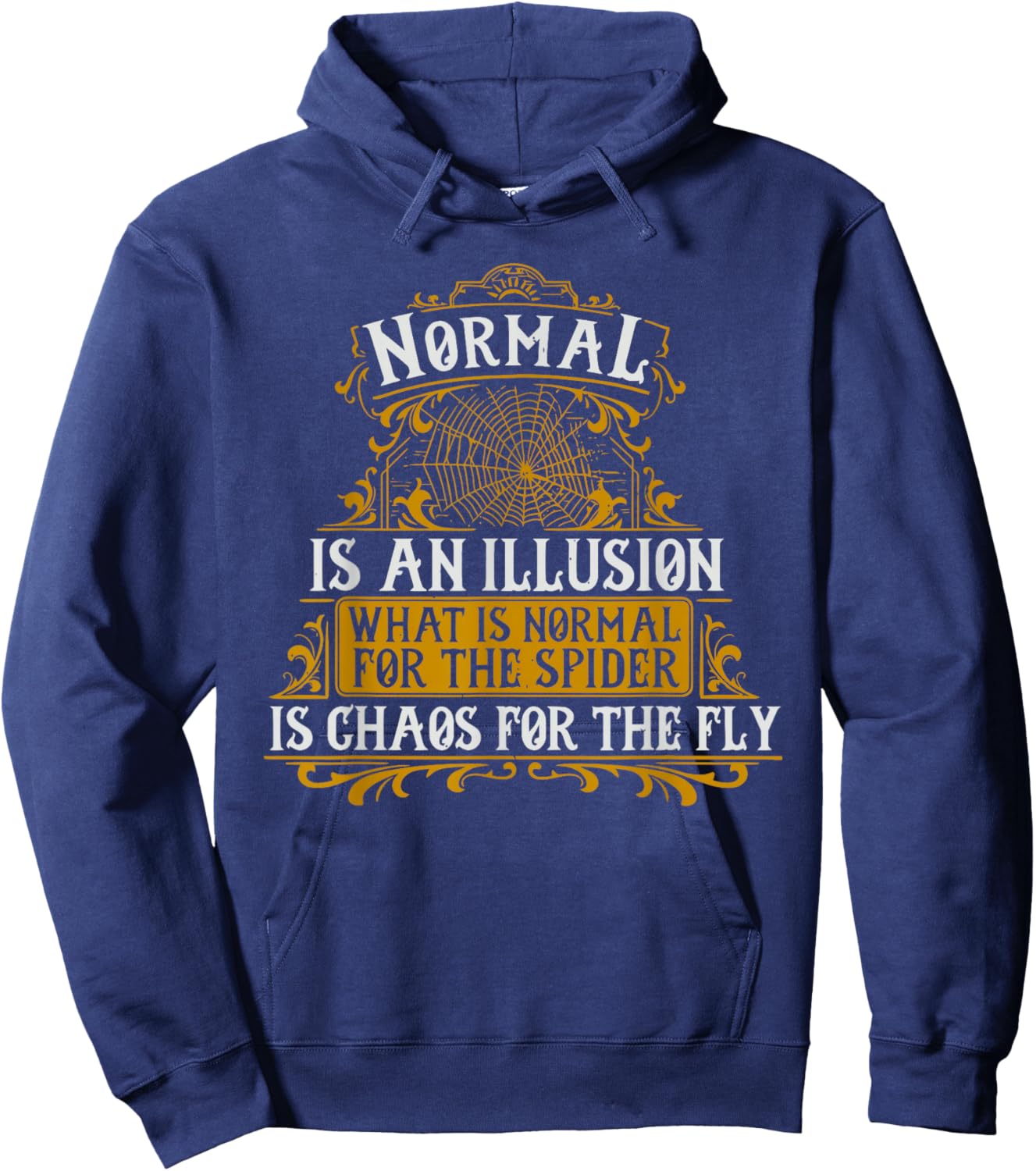 Funny Design Hoodie - Hoodie | Navy