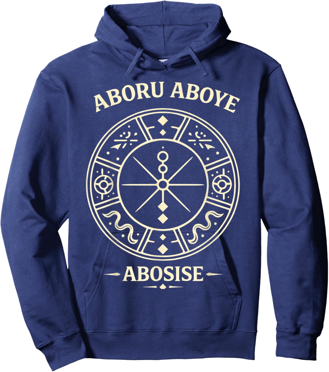 ABORU ABOYE ABOSISE Ifa Greeting Hoodie - Hoodie | Navy