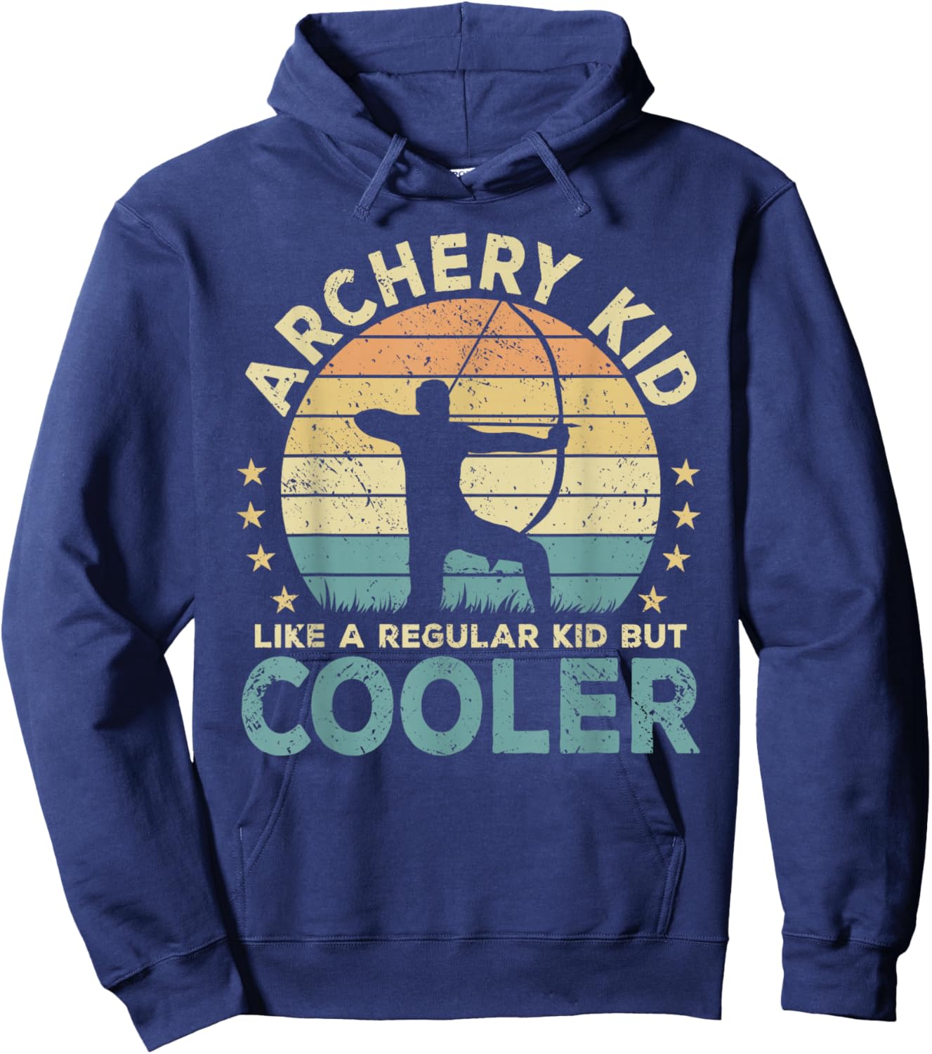 Archery Kid Archer Funny Bow And Arrow Hoodie - Hoodie | Navy