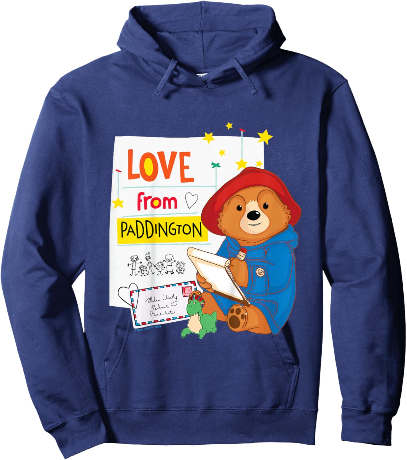 The Adventures of Paddington Bear Letters Kids Hoodie - Hoodie | Navy