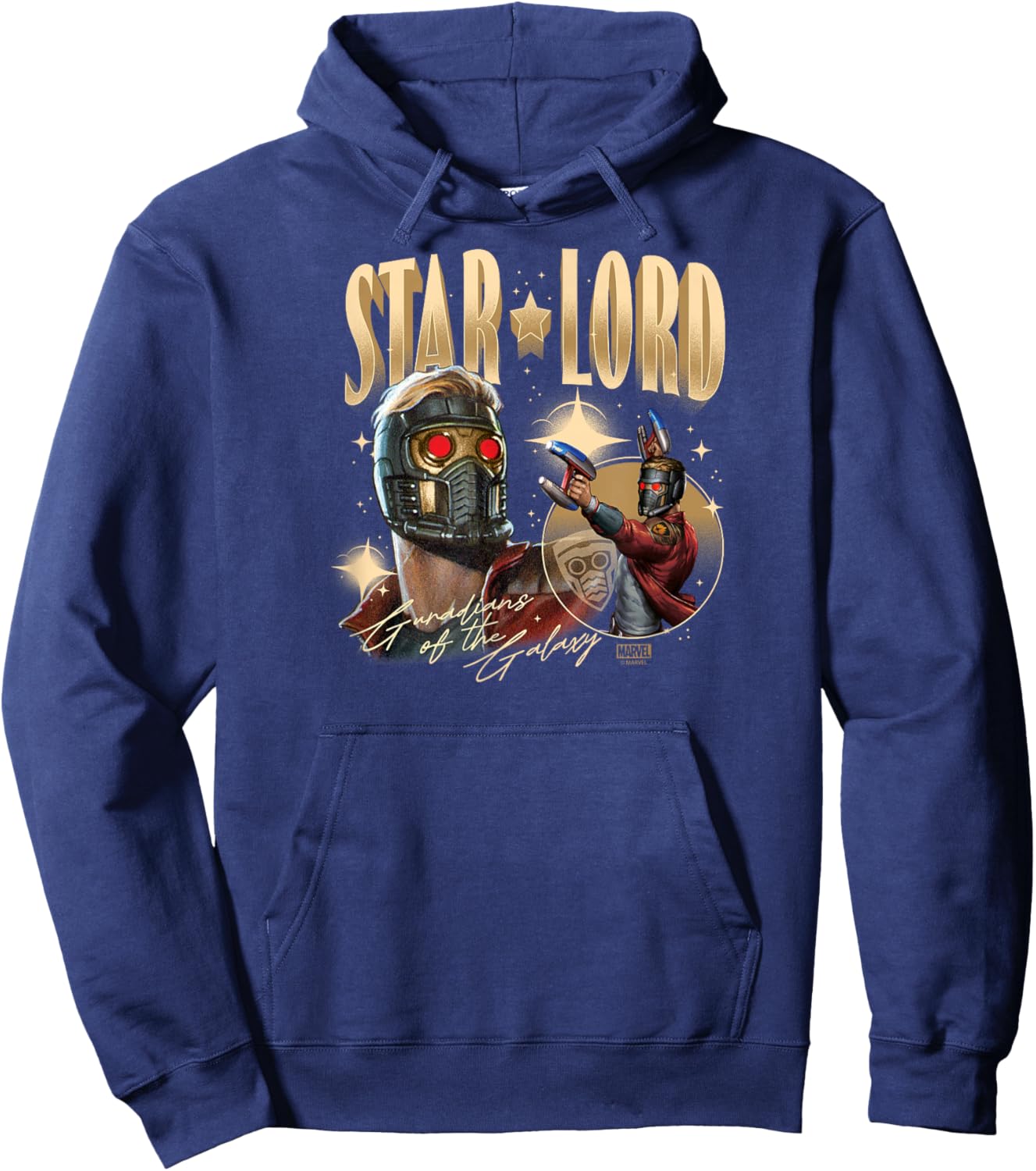 Guardians of The Galaxy - Star Lord Bootleg Hoodie - Hoodie | Navy